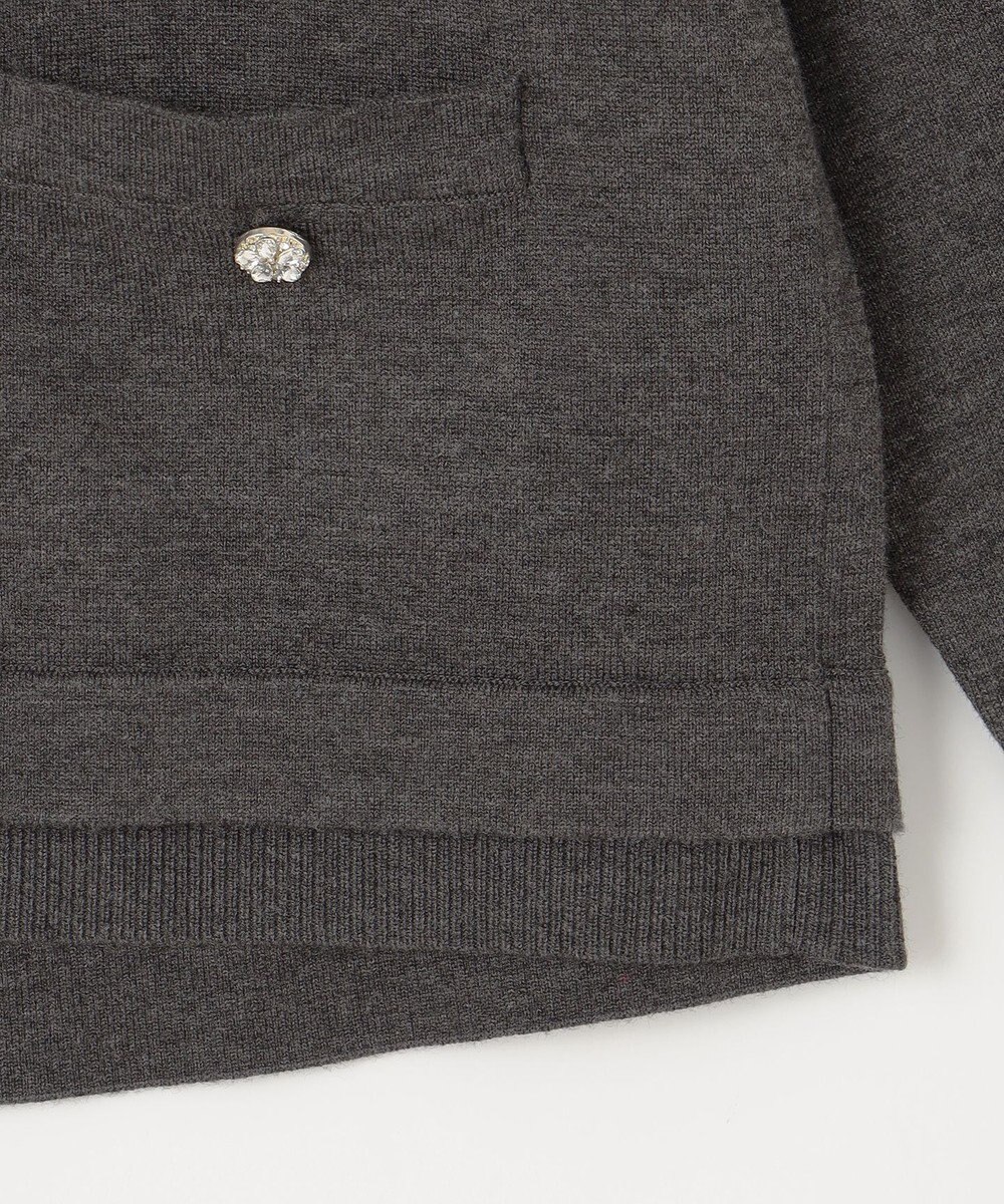 組曲 ビジューニット カーディガン 