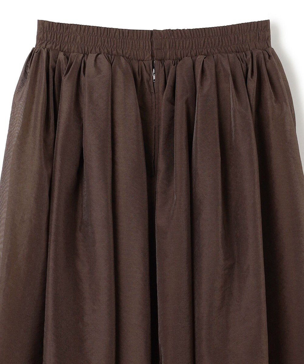 uncrave シアー オーガンジー フレア スカート 