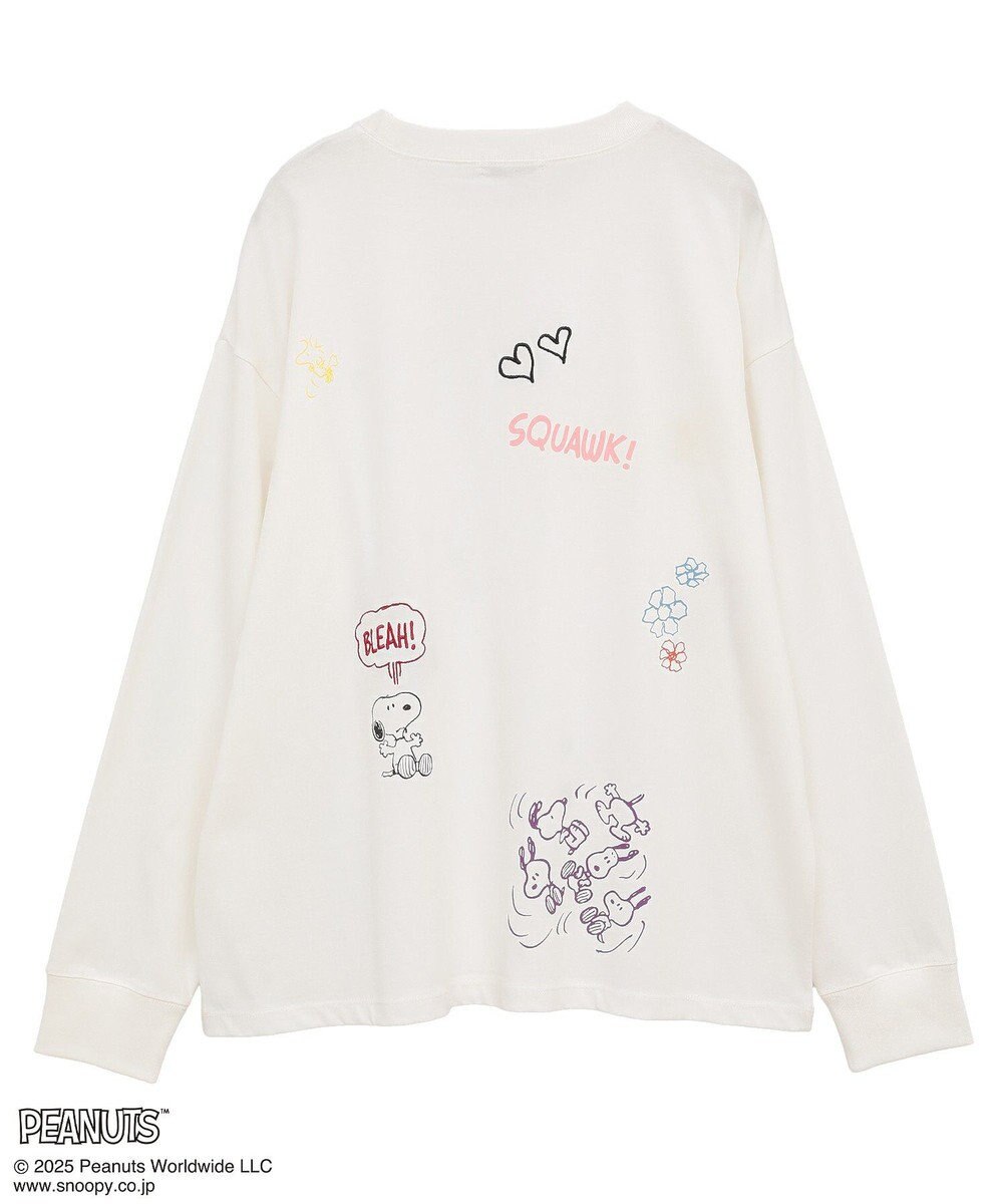 earth music&ecology 【綿100％】ＰＥＡＮＵＴＳ／ｅａｒｔｈ　マルチカラーアートロンＴ 