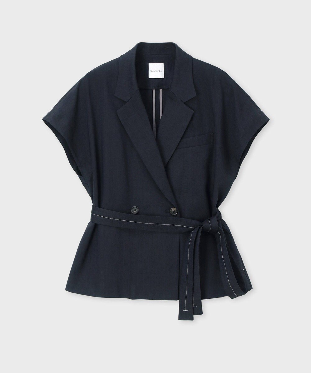 Paul Smith レーヨンリネン フレンチスリーブ ジャケット 