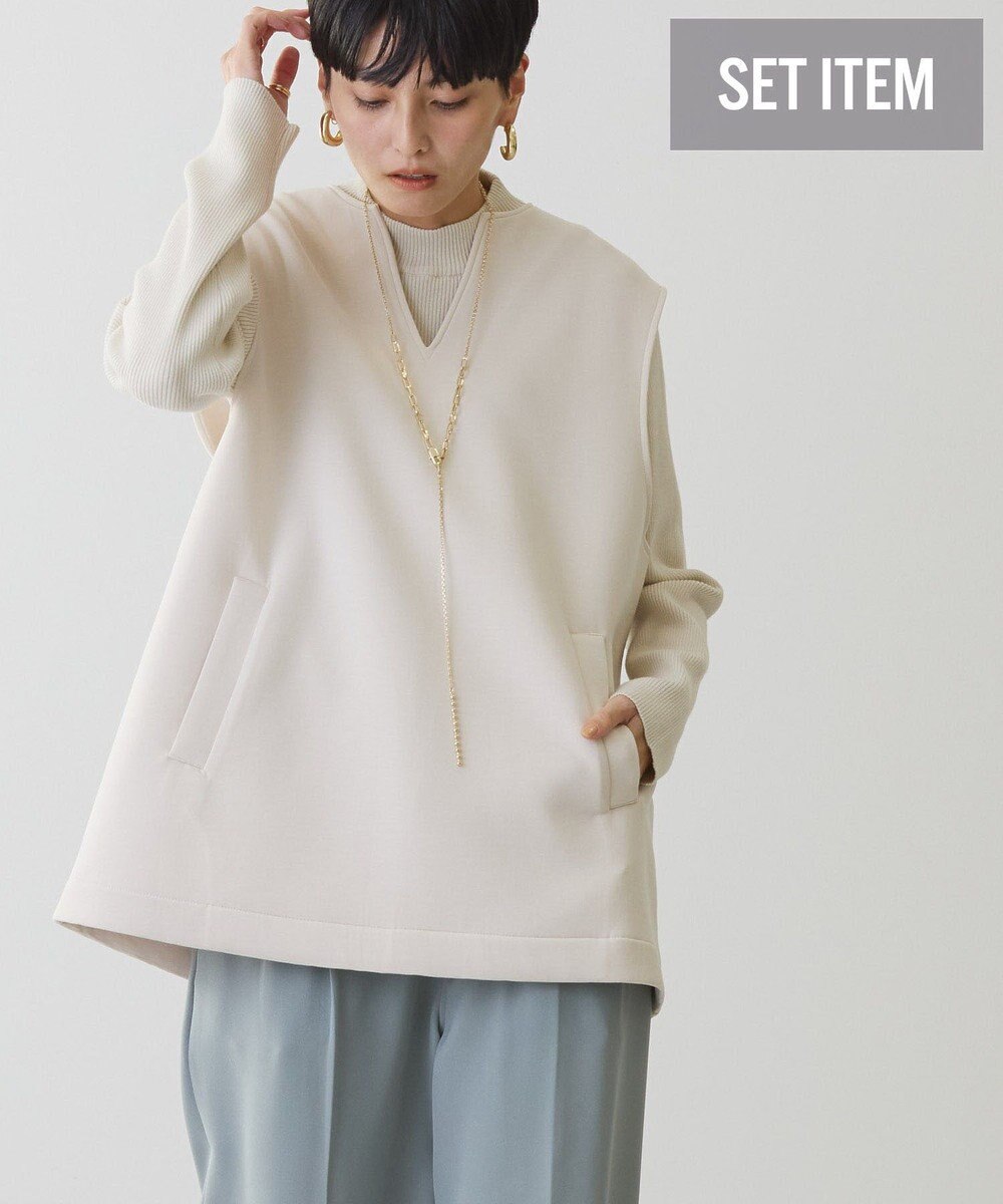 AMERICAN HOLIC ＳＥＴ　リブニットプルオーバー＋ポンチベスト 