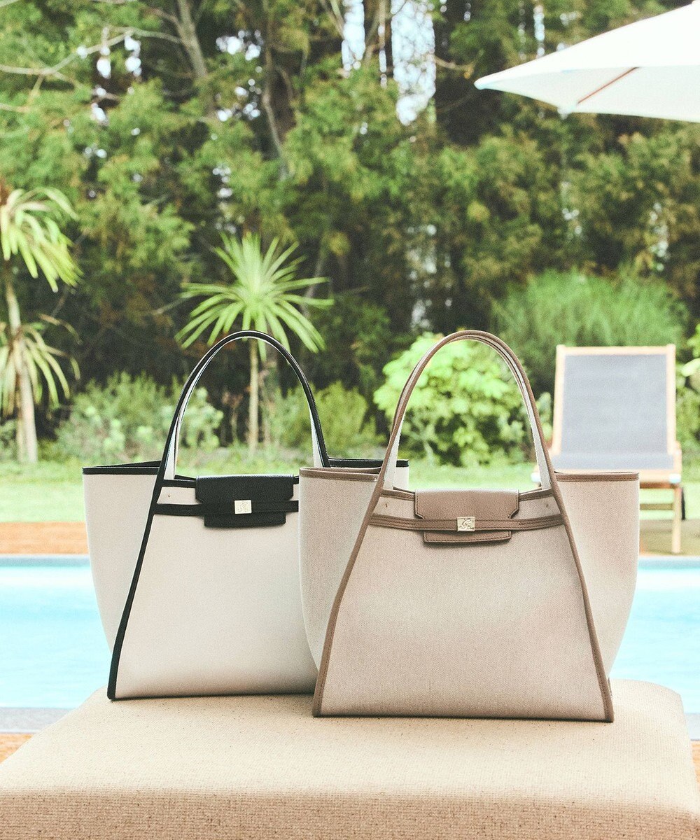 GRACE CONTINENTAL フラップトートバッグ 