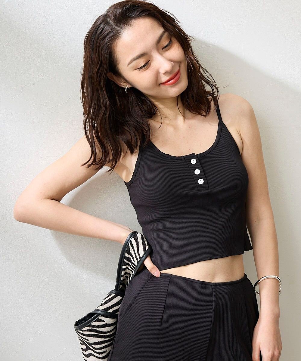 OP／FILA 【ocean pacific】ラッシュガード付き水着4点セット キャミデザイン 