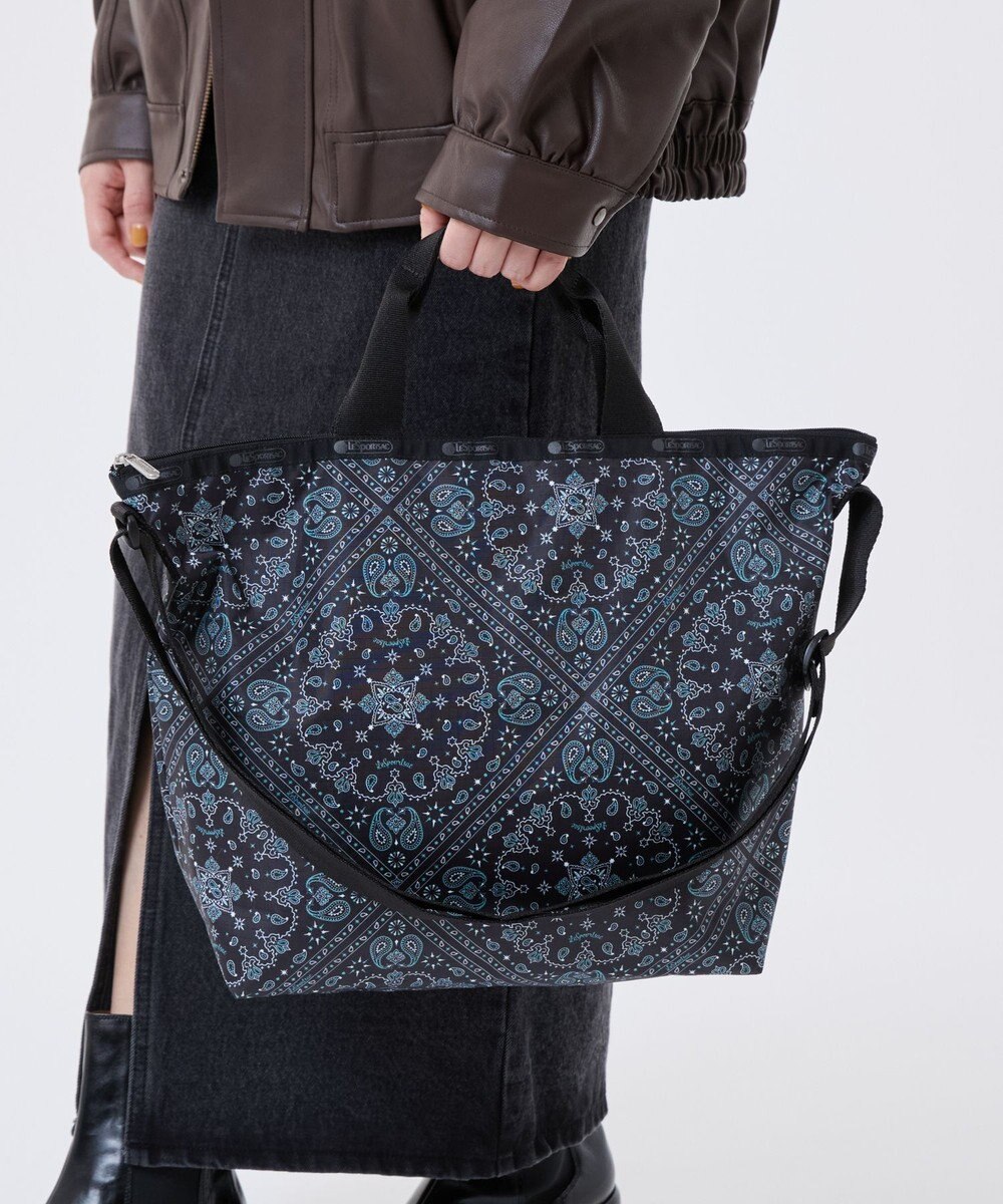 LeSportsac DELUXE EASY CARRY TOTE/ステレートバンダナ 