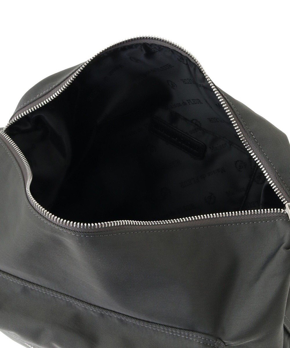 Maison de FLEUR ファスナーショルダーバッグ 