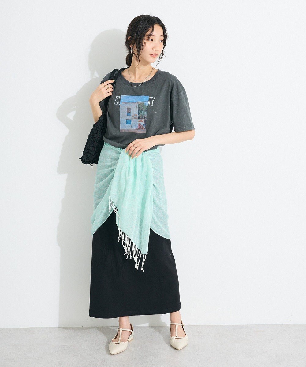 CRAFT STANDARD BOUTIQUE リブロングスカート 