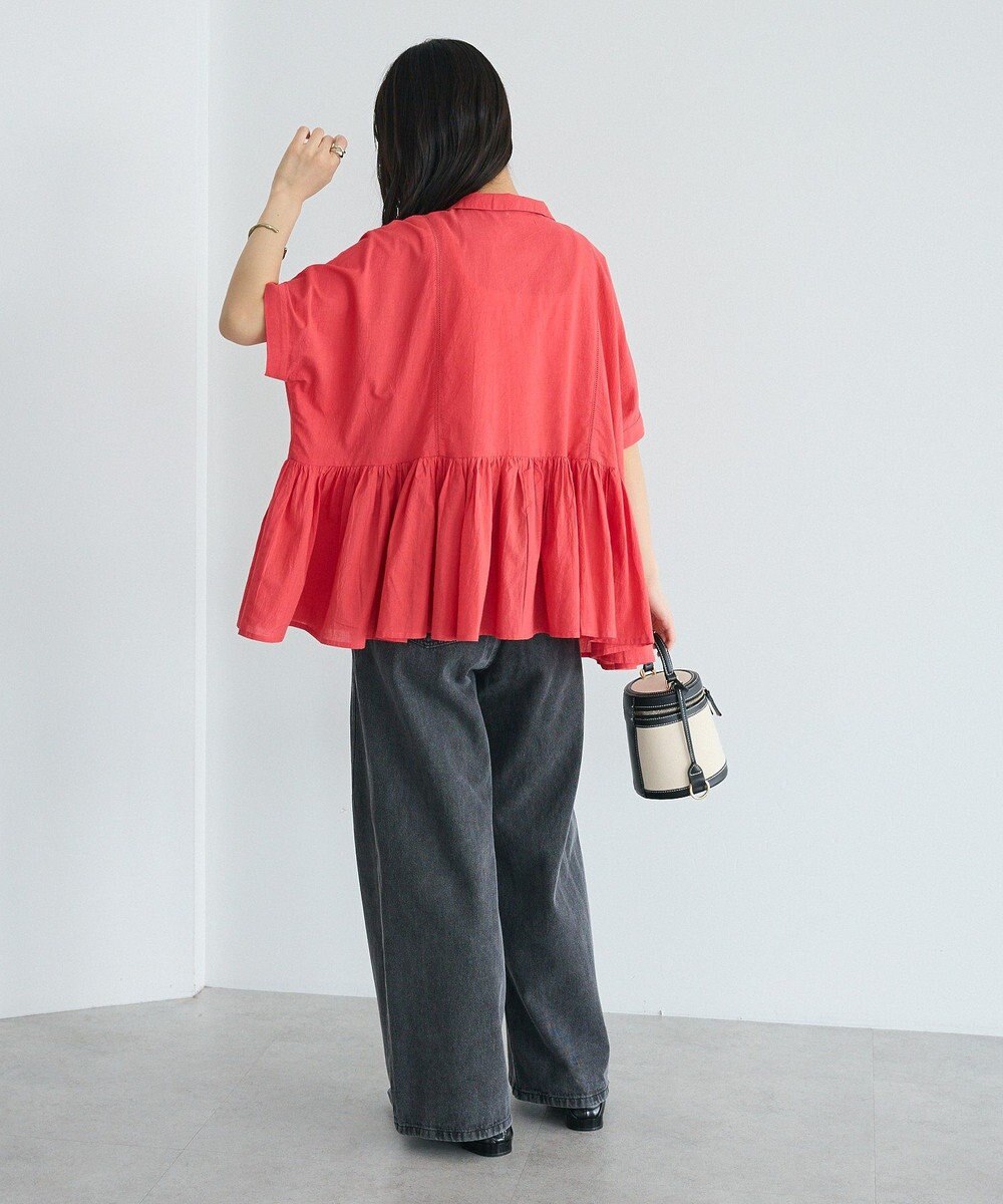 CRAFT STANDARD BOUTIQUE インド製 ペプラムブラウス 