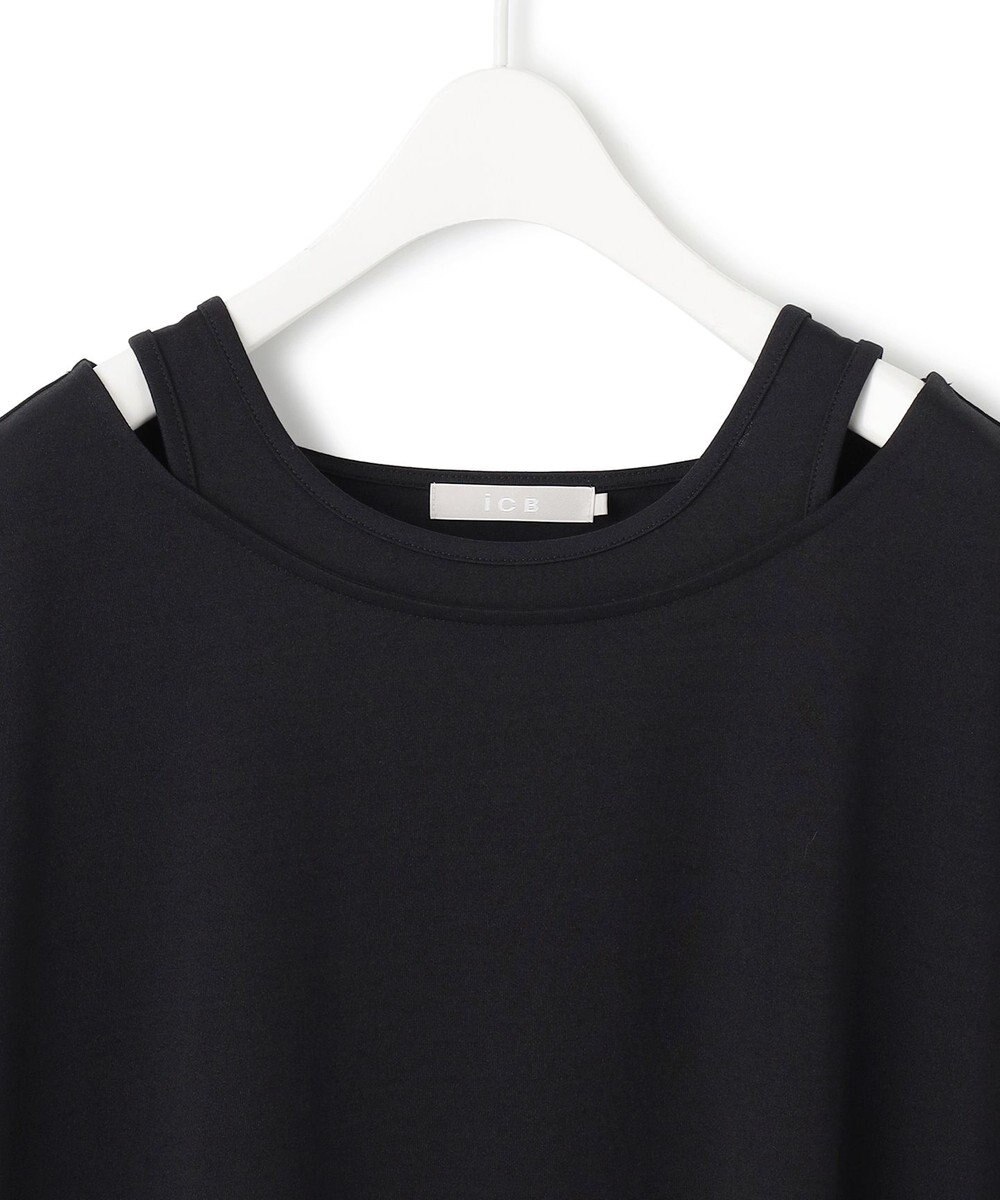 ICB 【UVケア・吸水速乾・洗える】ライクレイヤードTEE 