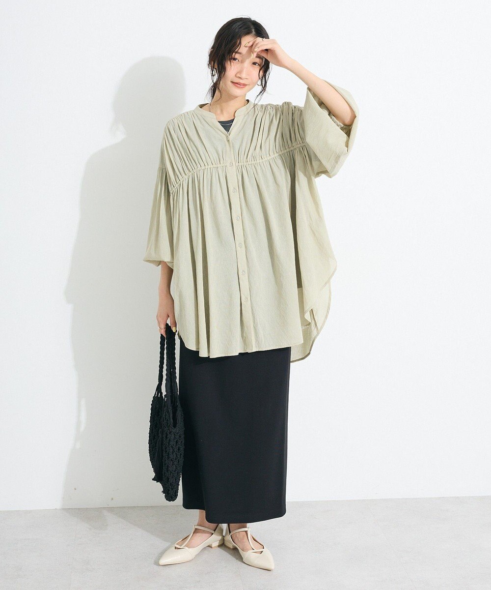 CRAFT STANDARD BOUTIQUE リブロングスカート 