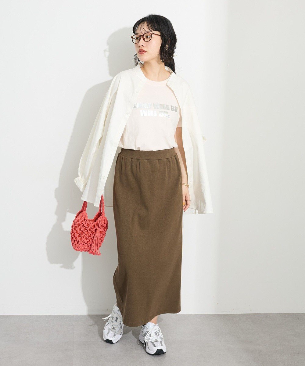 CRAFT STANDARD BOUTIQUE リブロングスカート 