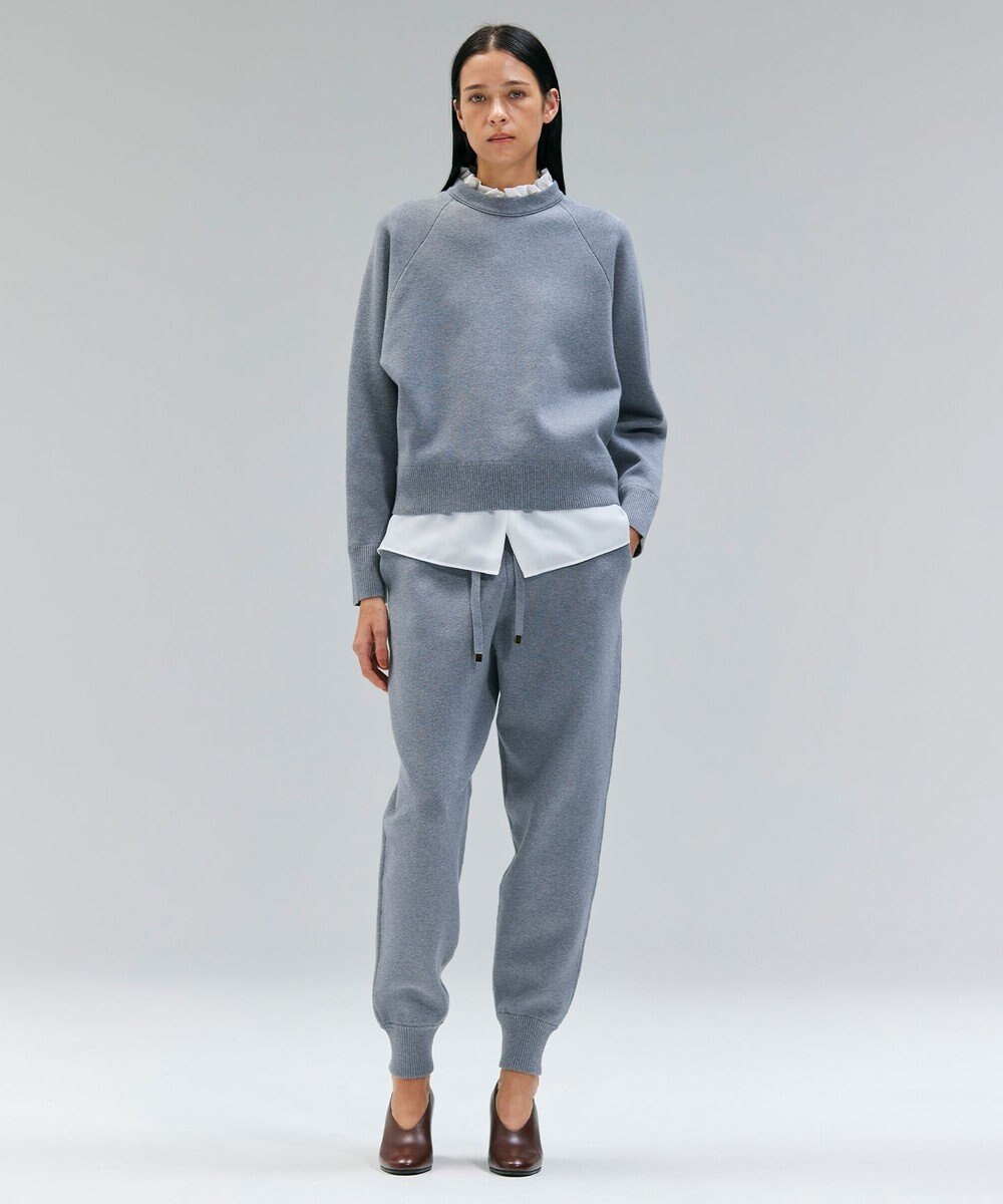 BEIGE， 【洗える】STOW / フリルタイブラウス 