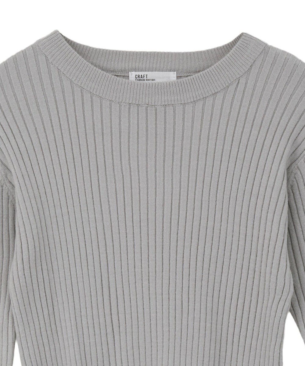 CRAFT STANDARD BOUTIQUE とてもち袖シャギーニットプルオーバー 