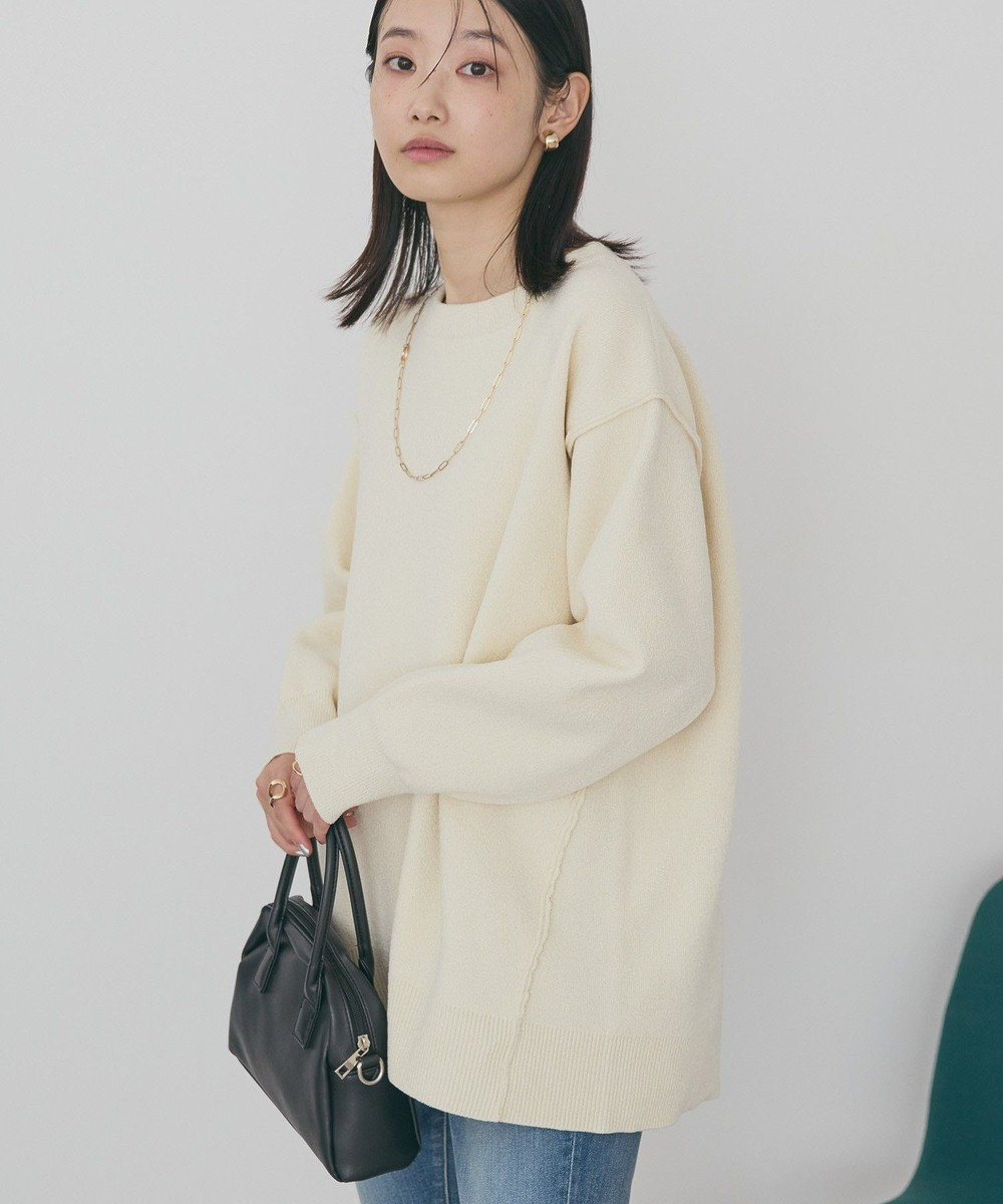 AMERICAN HOLIC 【選べる丈】モールニットプルオーバー 