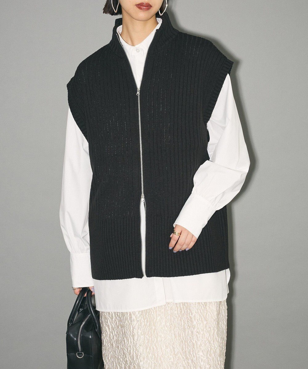 Green Parks フロントジップベスト 