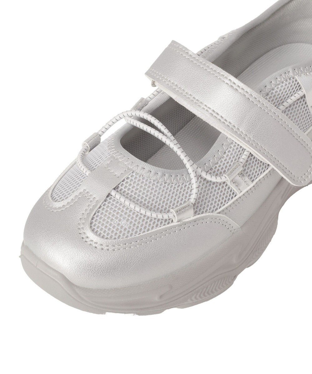 Green Parks ドロストコードメッシュスニーカー 