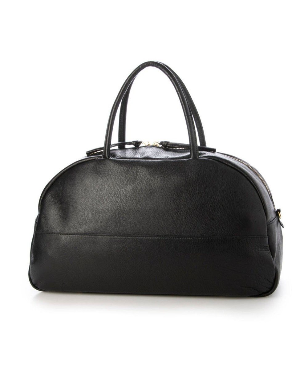 UNBILLION ペルケ perche / ガーメントレザー・サスティナブル2wayハーフムーンボストン 