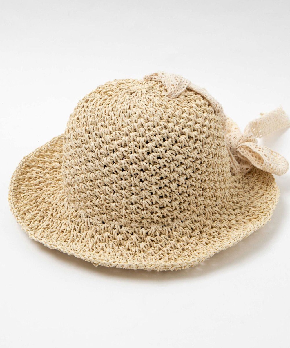 WEGO レースアップ雑材ハット 