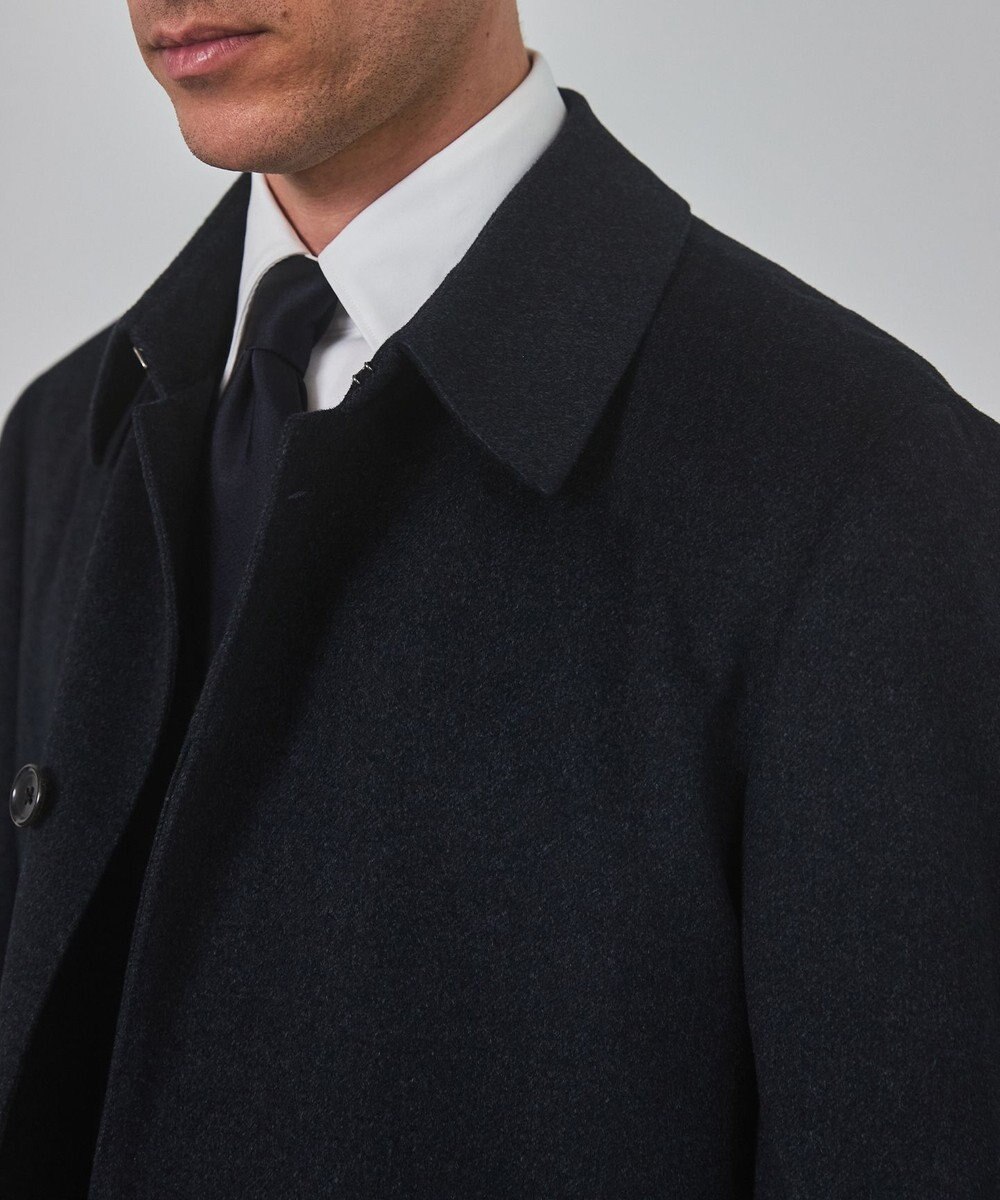 GOTAIRIKU ライトウェイトアンゴラ ステンカラーコート 