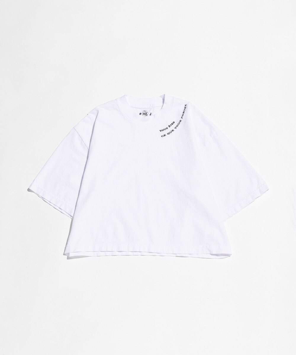 LENO EMBROIDERY  T-SHIRT / 刺繍Tシャツ 