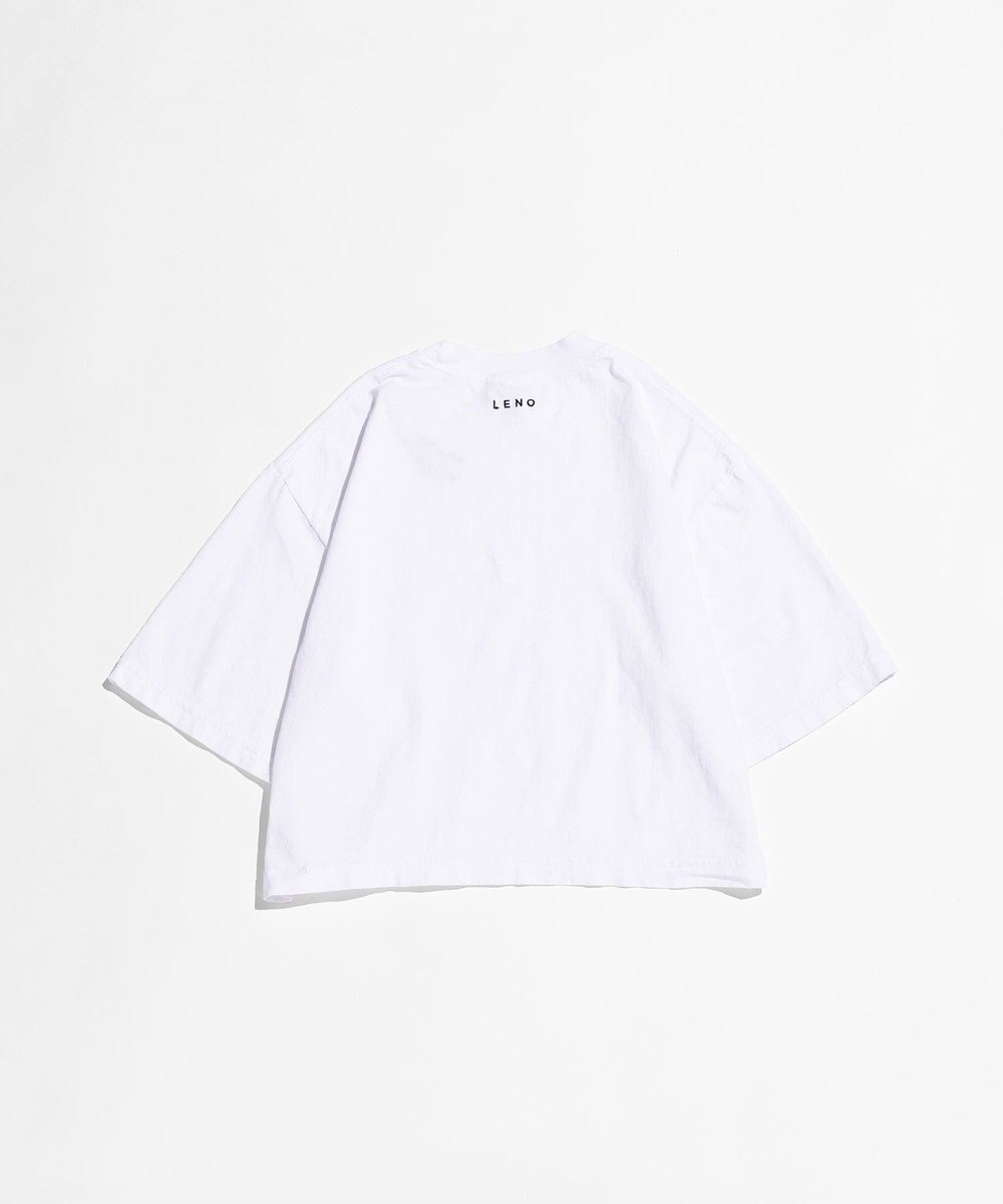 LENO EMBROIDERY  T-SHIRT / 刺繍Tシャツ 