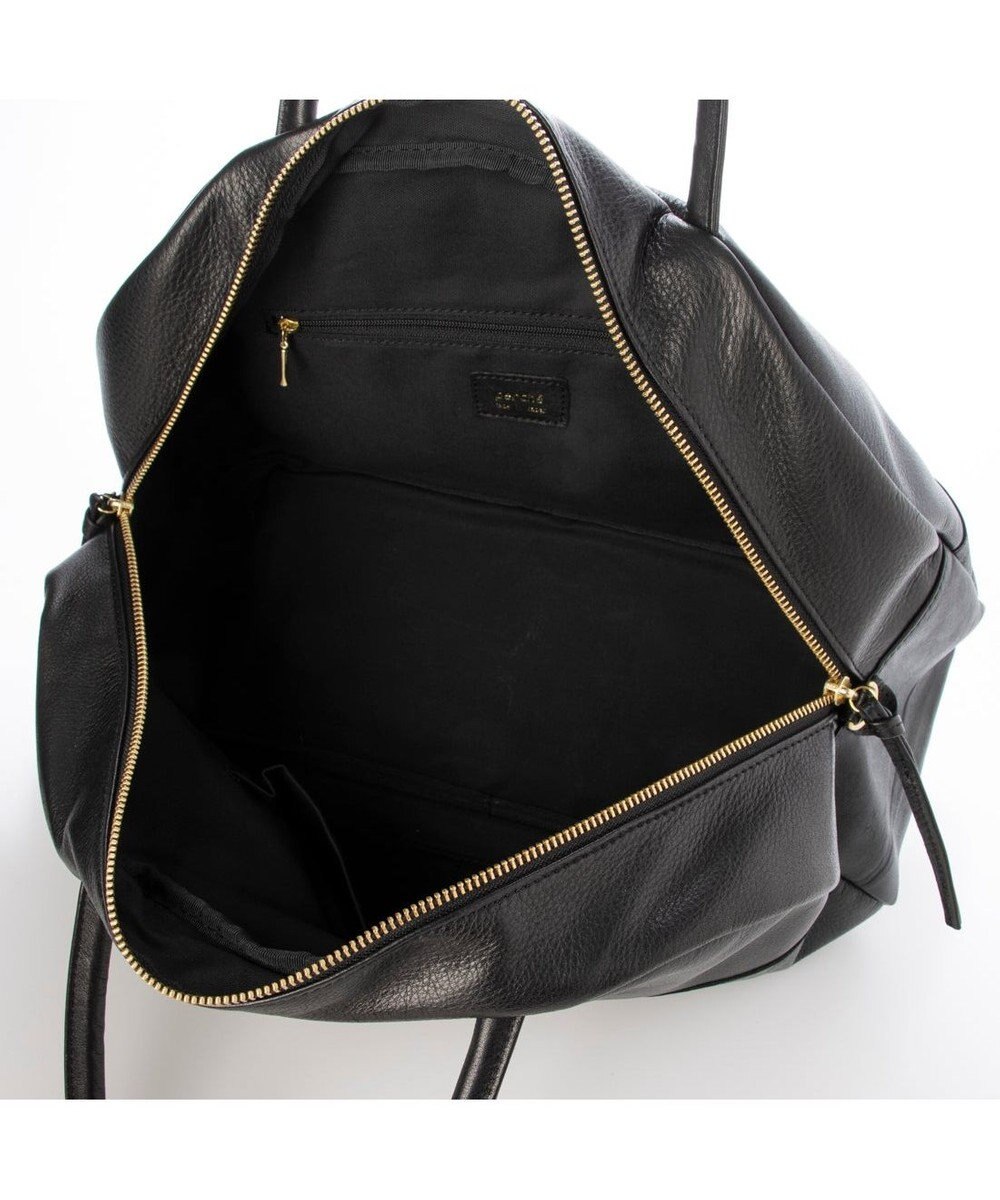 UNBILLION ペルケ perche / ガーメントレザー・サスティナブル2wayハーフムーンボストン 