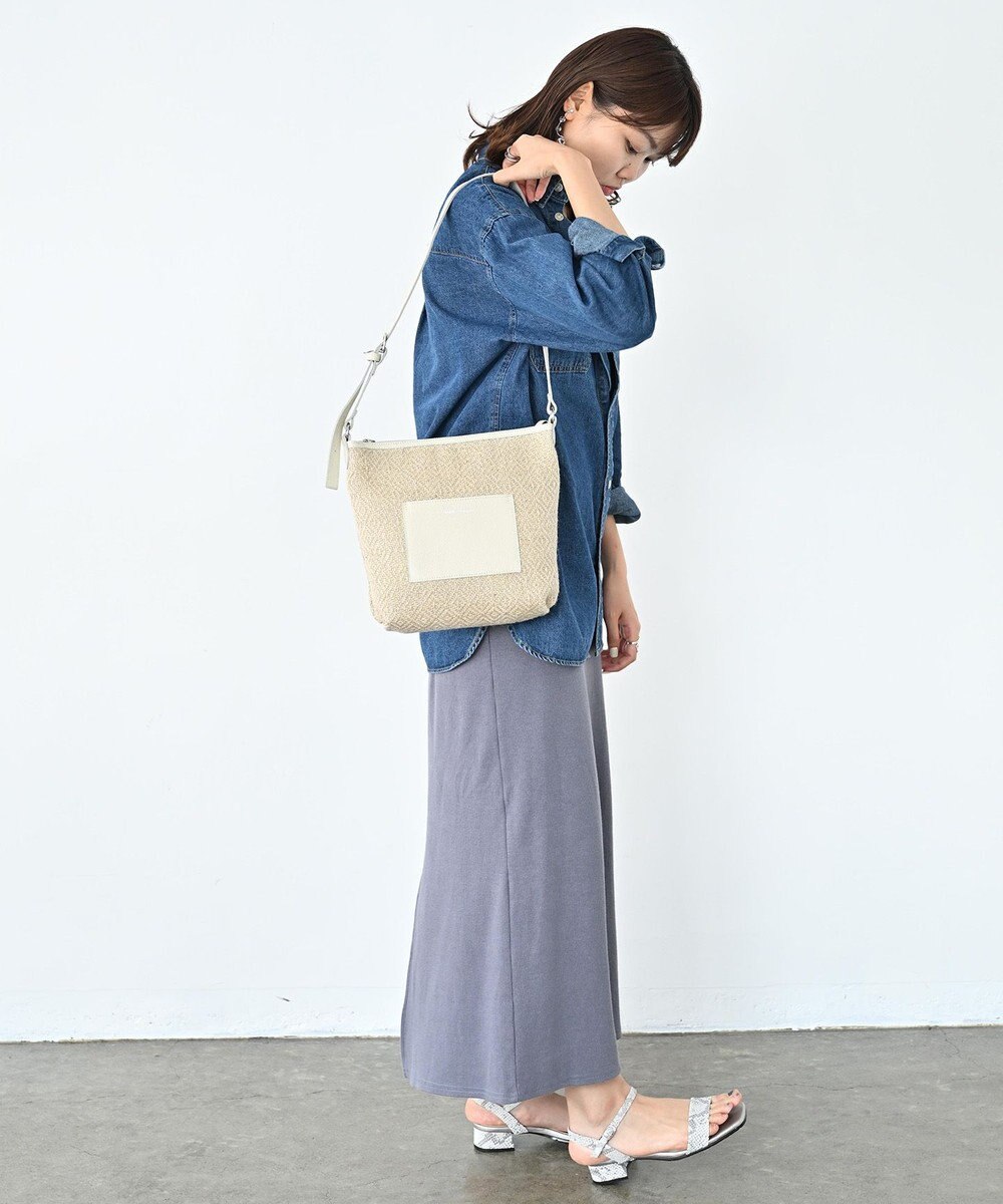 Hekhèr Le Style de Vie 【日本製 / 3WAY】ジュート×牛革 ショルダーバッグmedium 