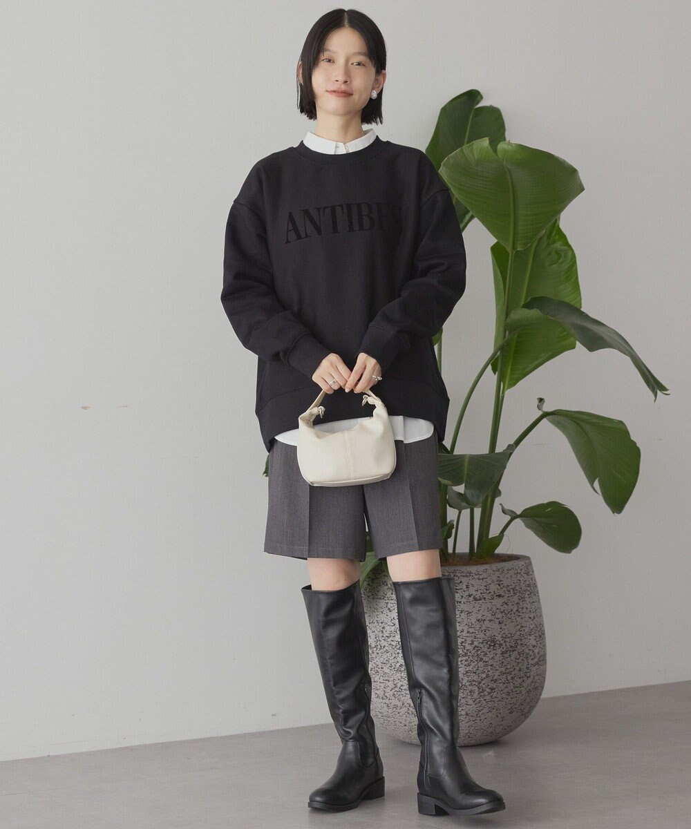 AMERICAN HOLIC Fairfield フロッキースウェットプルオーバー 