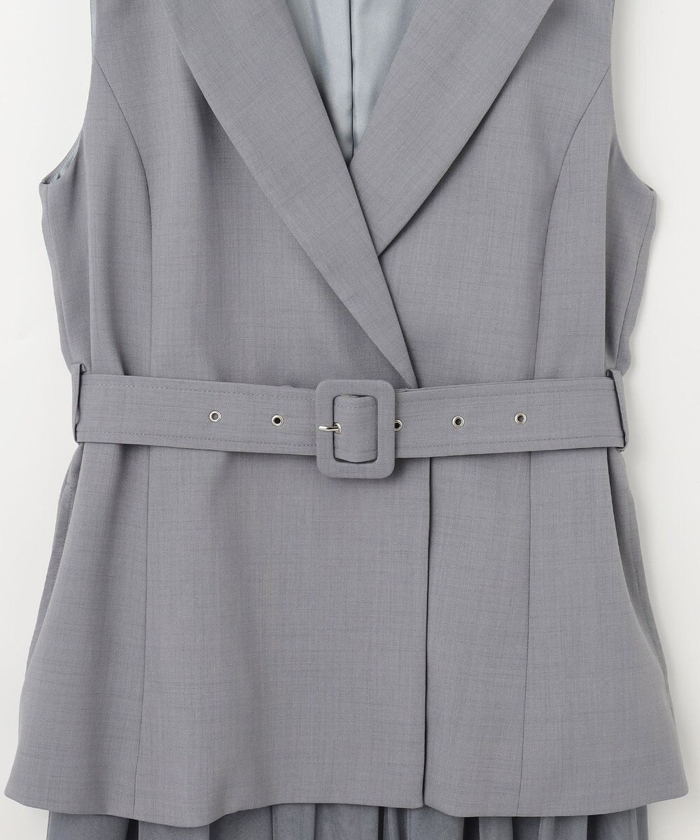 GRACE CONTINENTAL テーラーチュールワンピース 