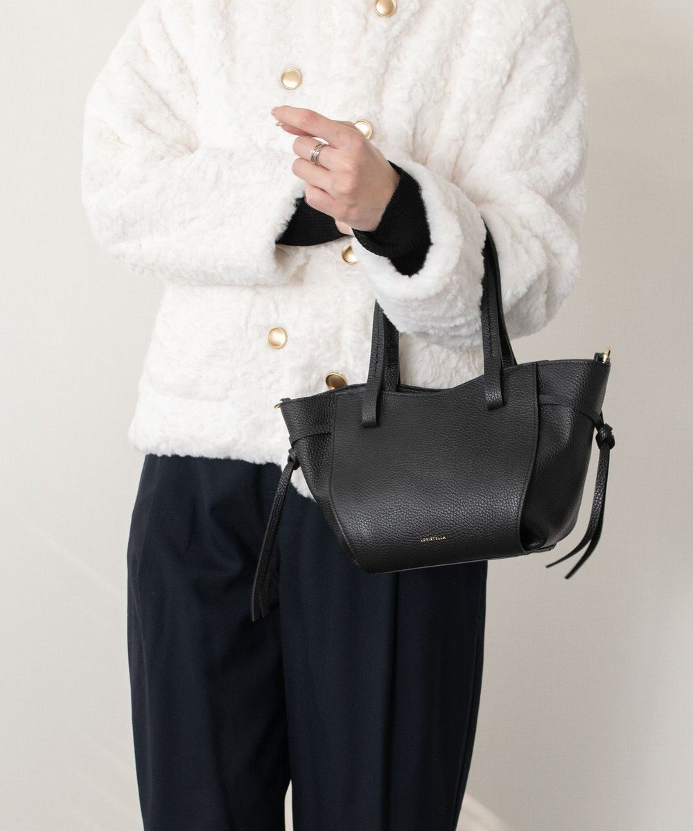 INTER-CHAUSSURES 【LORISTELLA】レザーミニトートバッグ 