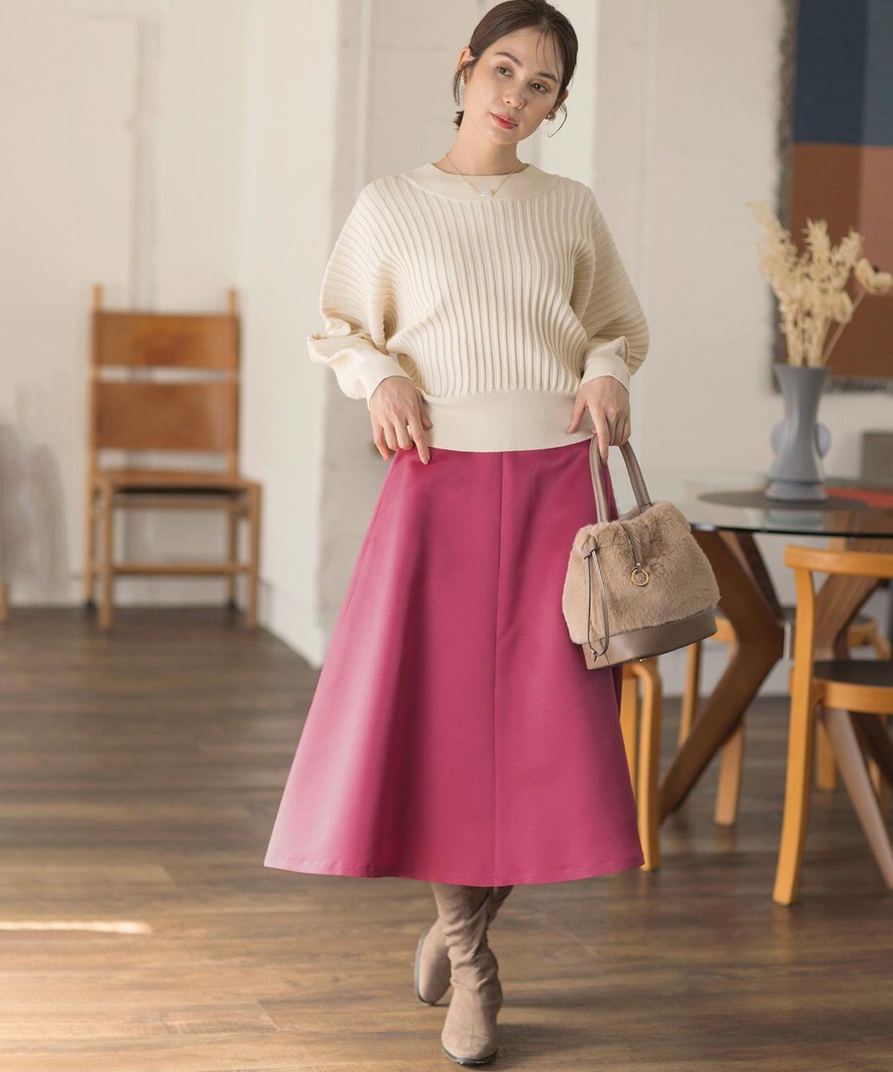 組曲 ファーバケットコンビ バッグ 