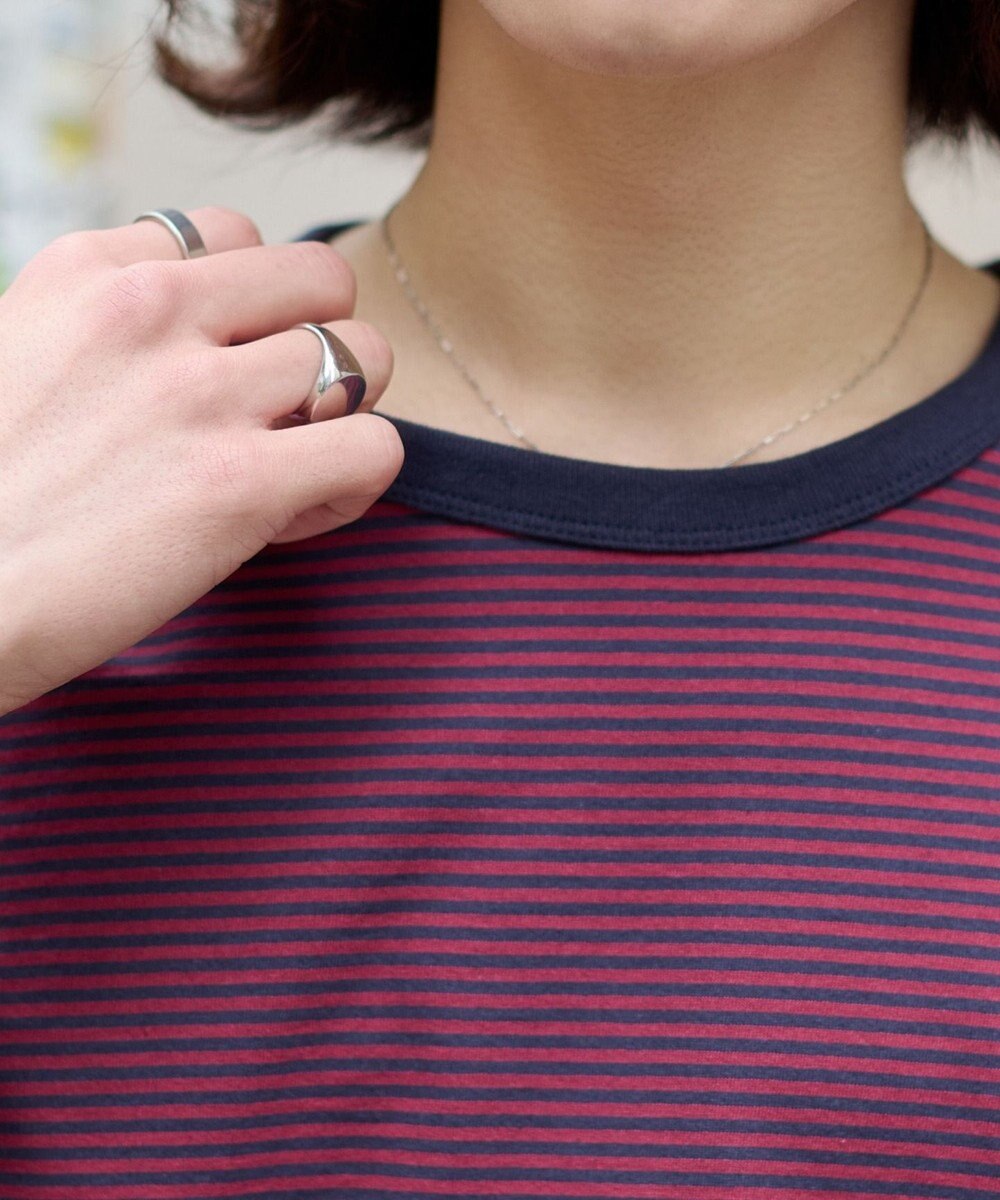 WEGO 【ユニセックス着用ITEM】ボーダーリンガーT（SS） 