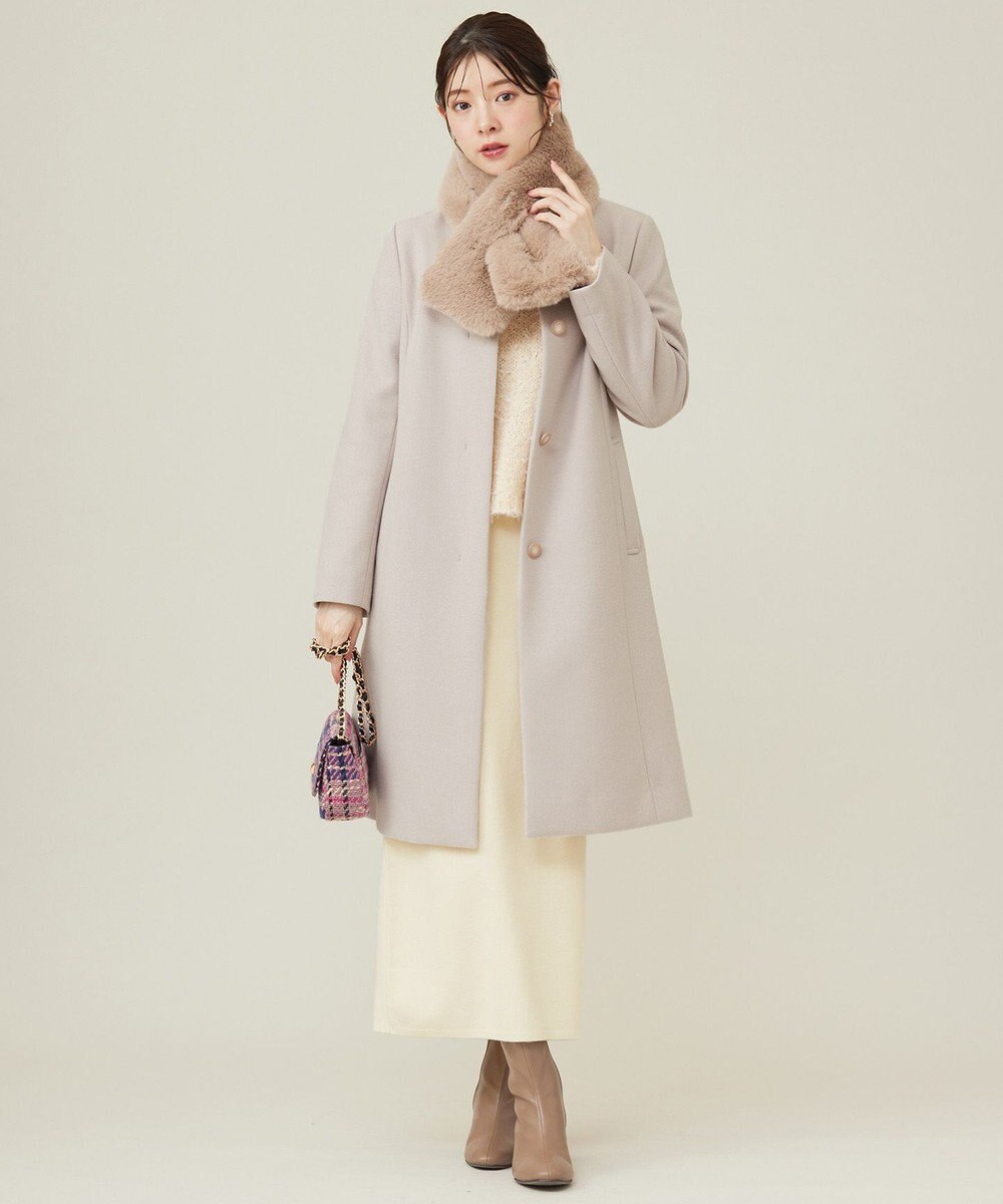 ANY SIS フェイクファー ティペット 