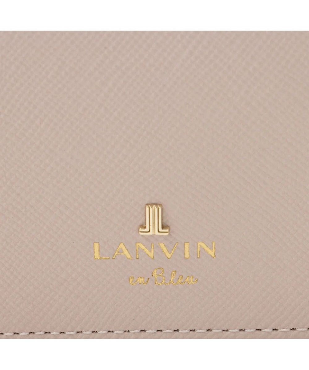 LANVIN en Bleu リュクサンブール 二つ折りコンパクト財布 