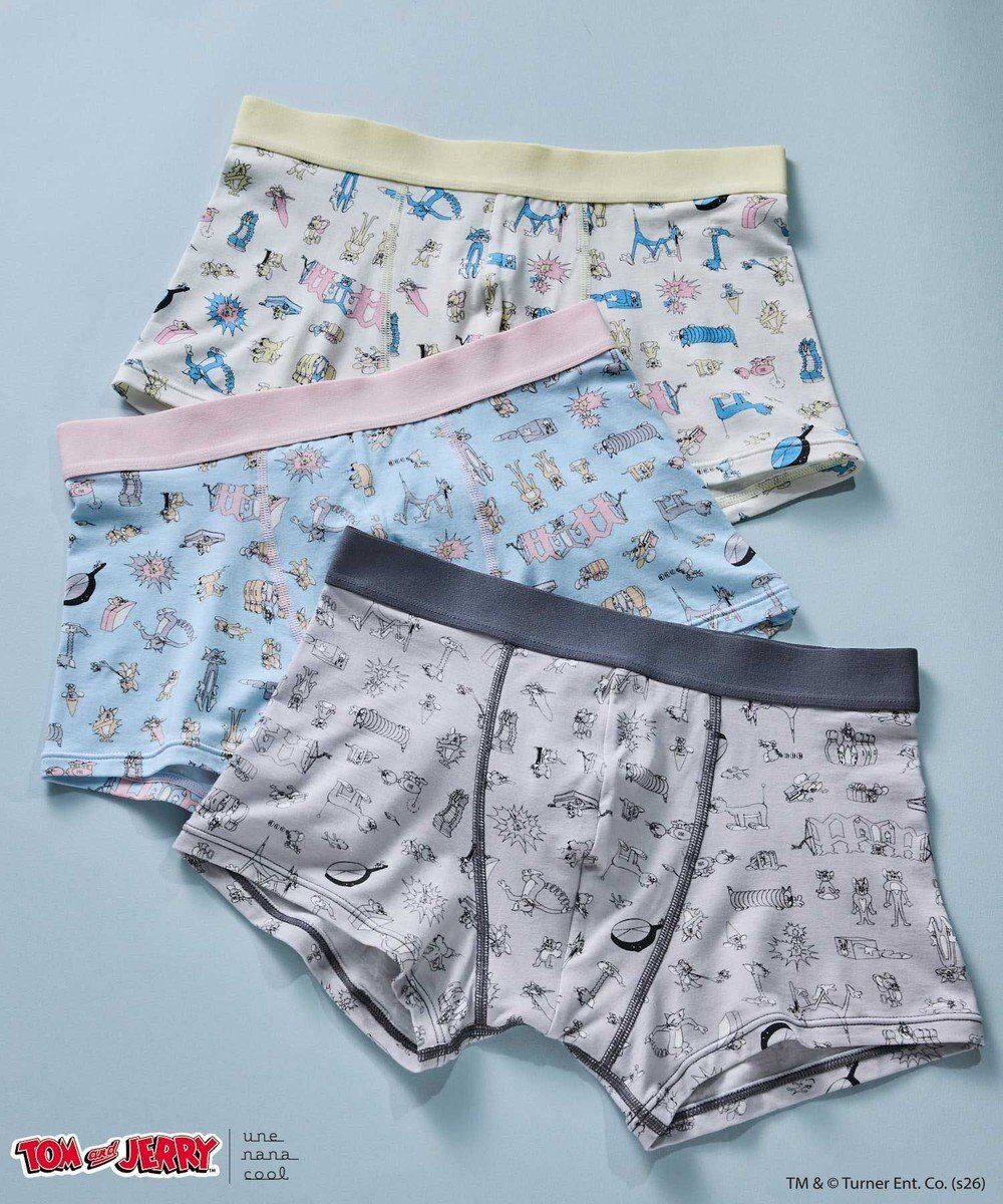 une nana cool トムとジェリー × une nana cool メンズボクサーパンツ 