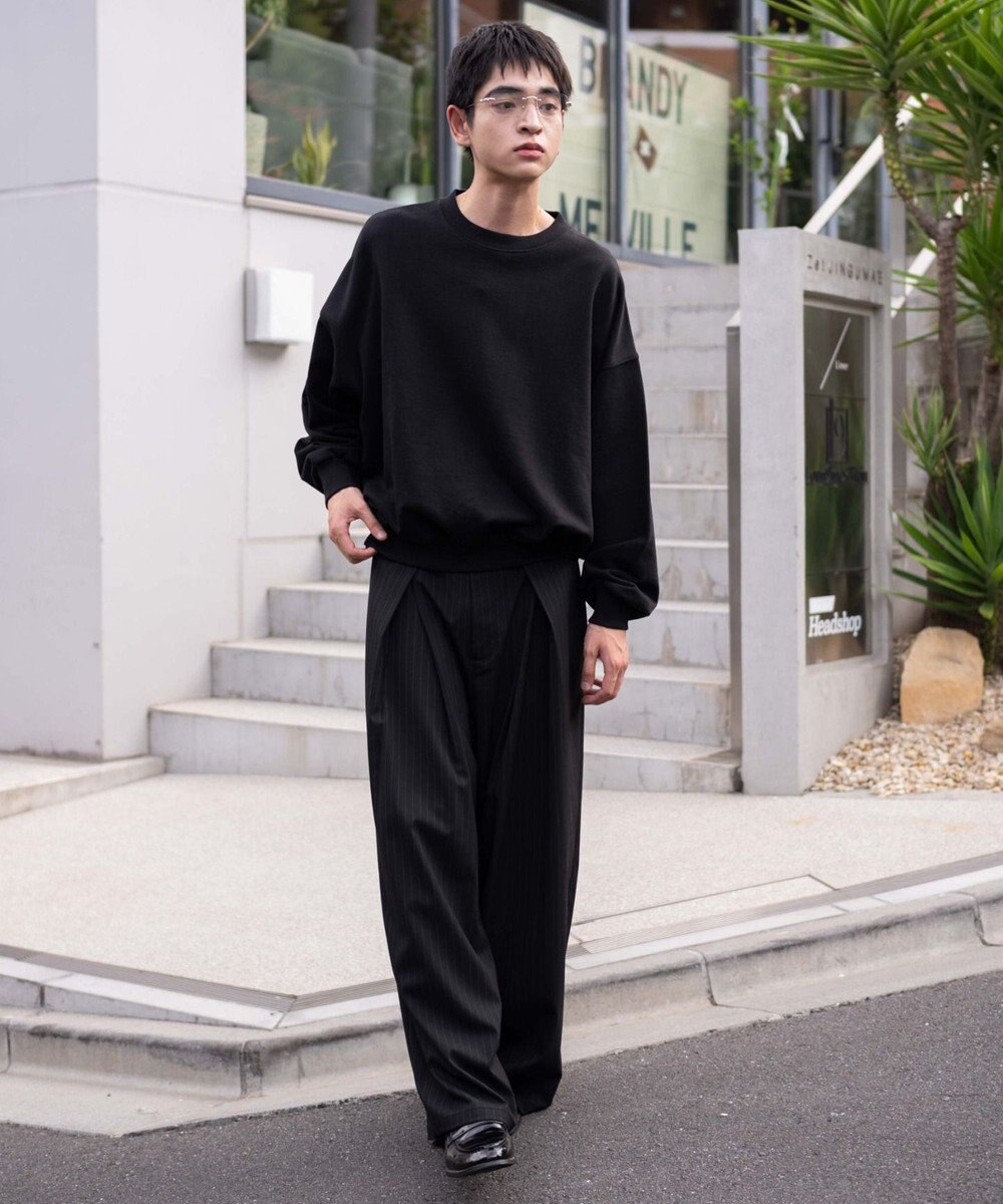 WEGO 【ユニセックス着用ITEM】バルーンクロップドプルオーバー 