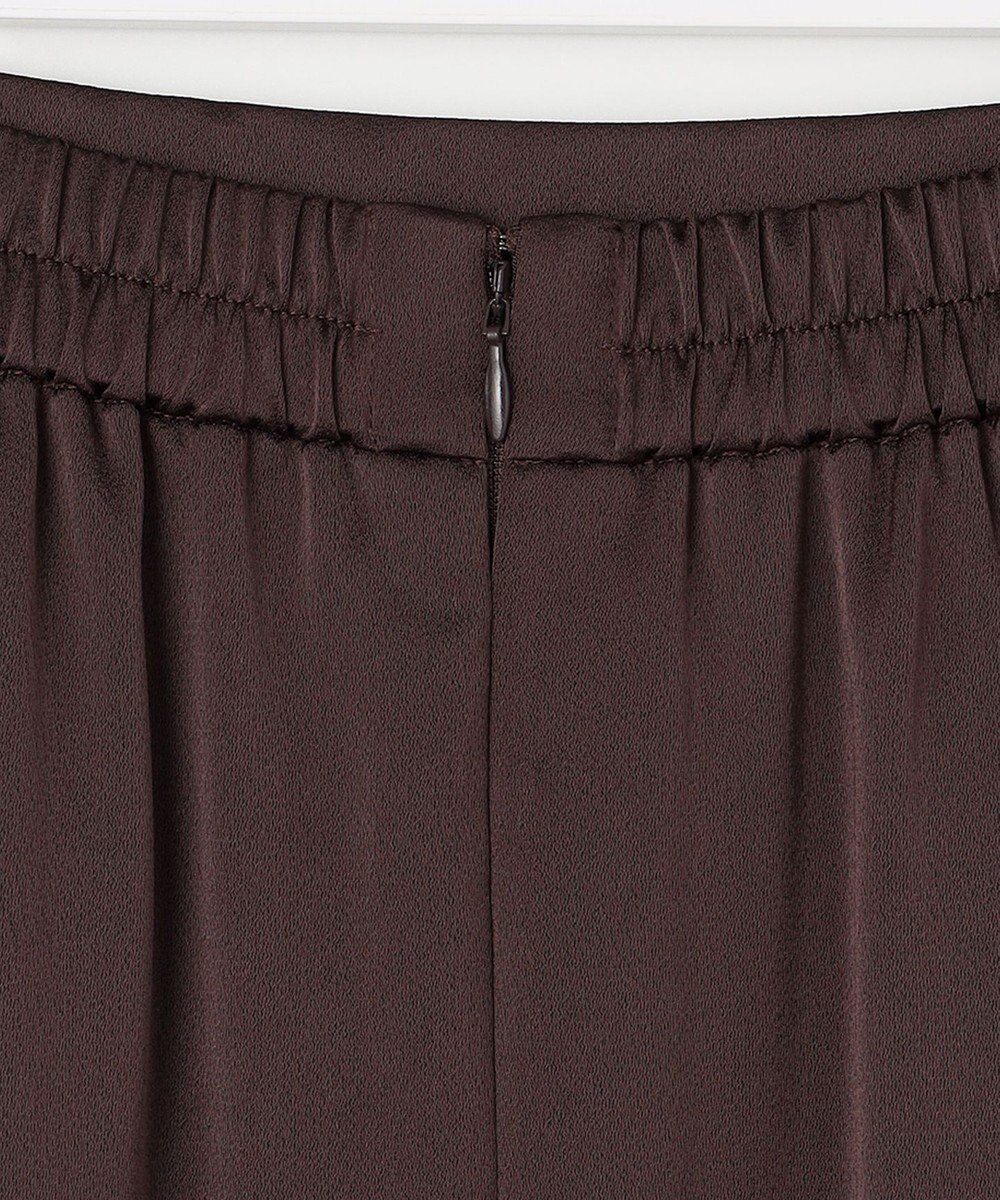 ANY SIS 【洗える】ダルサテンナロー スカート 