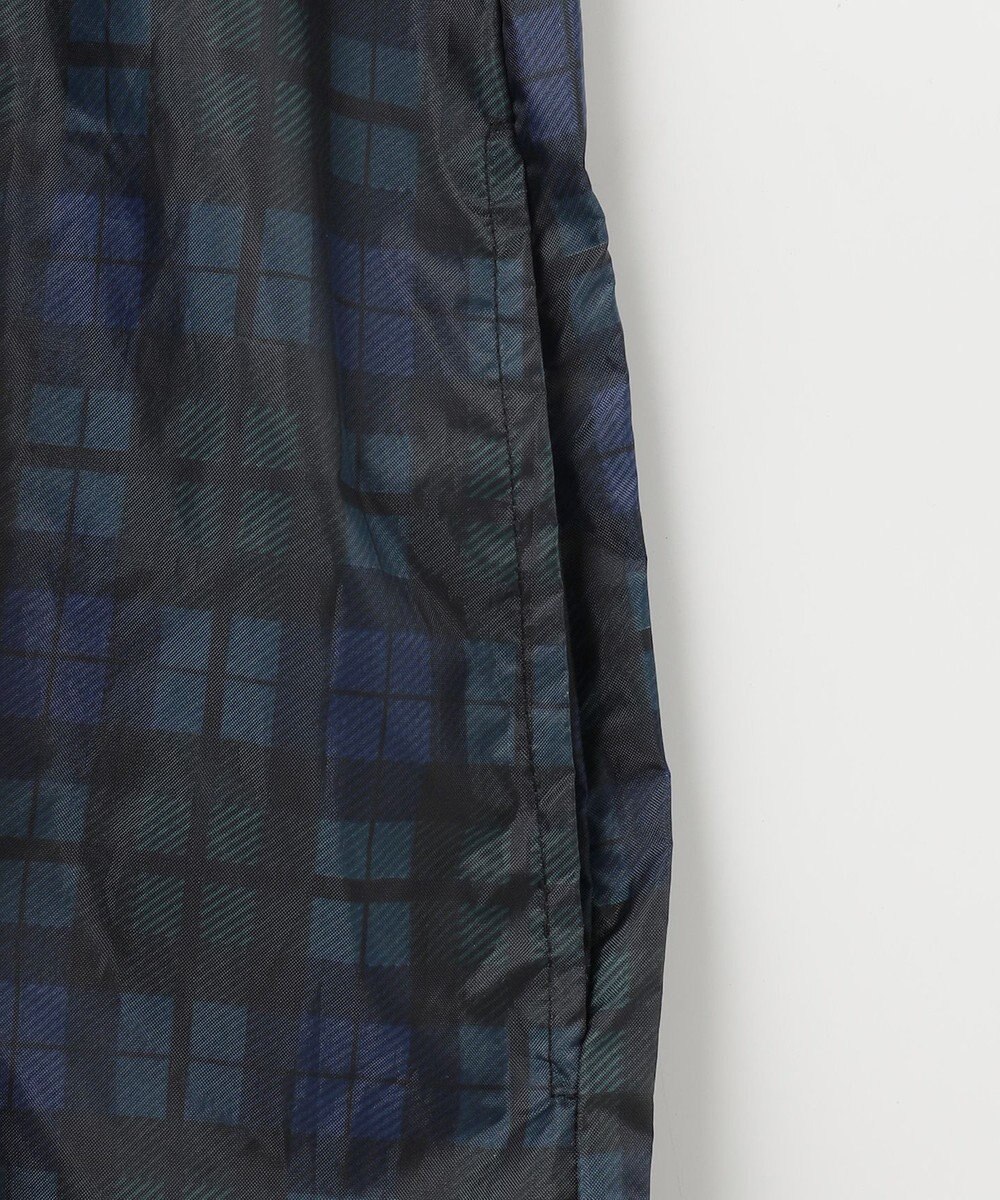 MOONBAT FLAT PURE レインコート チェック柄 リュック対応 ユニセックス 収納袋付き 