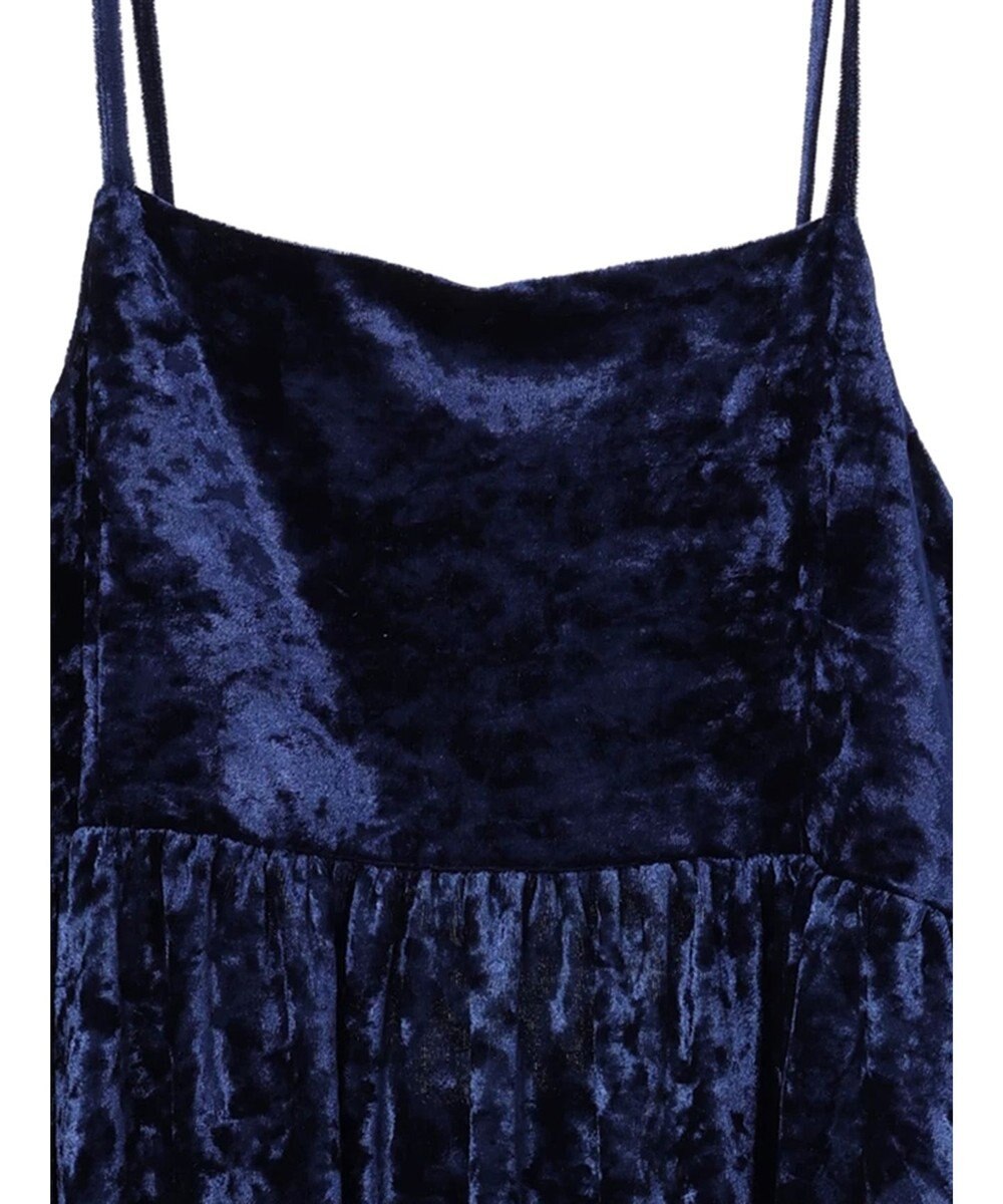 Green Parks ・ＥＬＥＮＣＡＲＥ　ＤＵＥクラッシュベロアキャミチュニック 