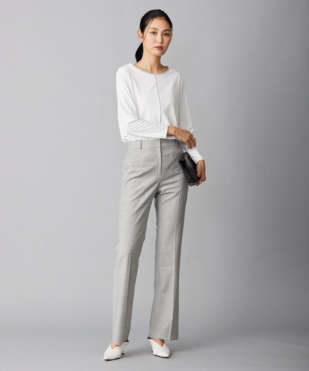 ICB 【洗える】 ジョーゼットスムース カットソー 