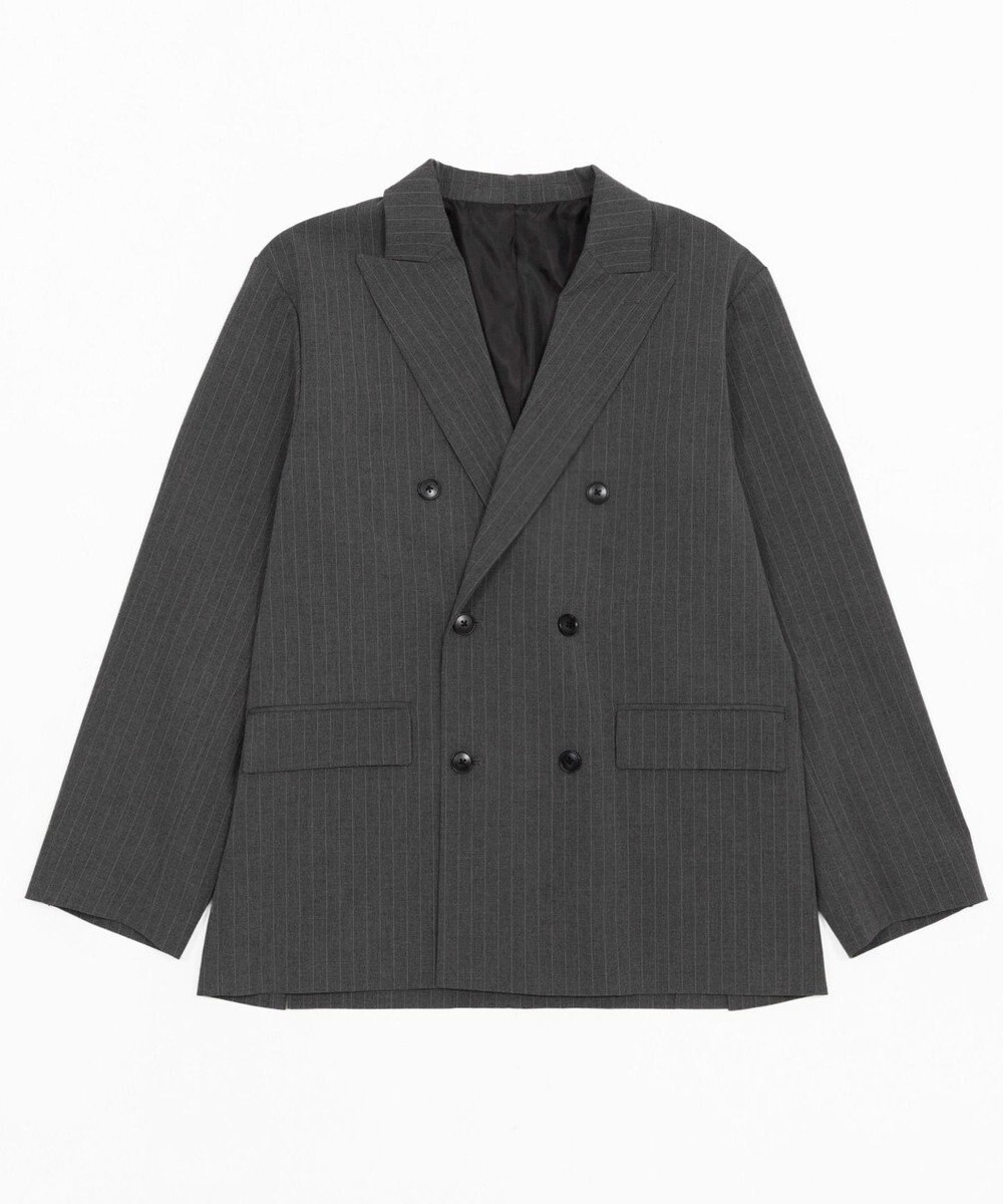 WEGO 【フォーマル/セットアップ対応】ダブルテーラードジャケット 