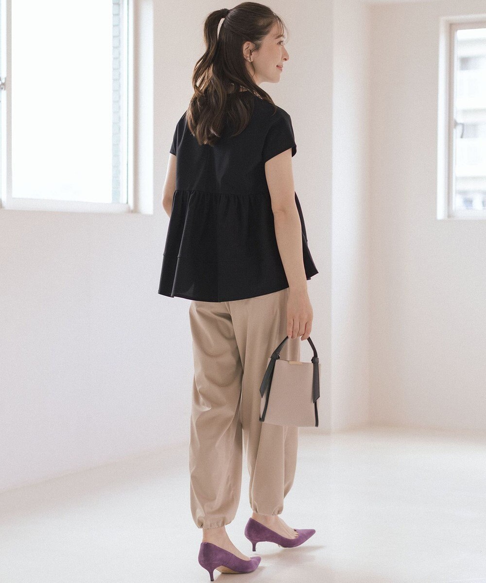 組曲 L ポリエステルレーヨンツイル パンツ 