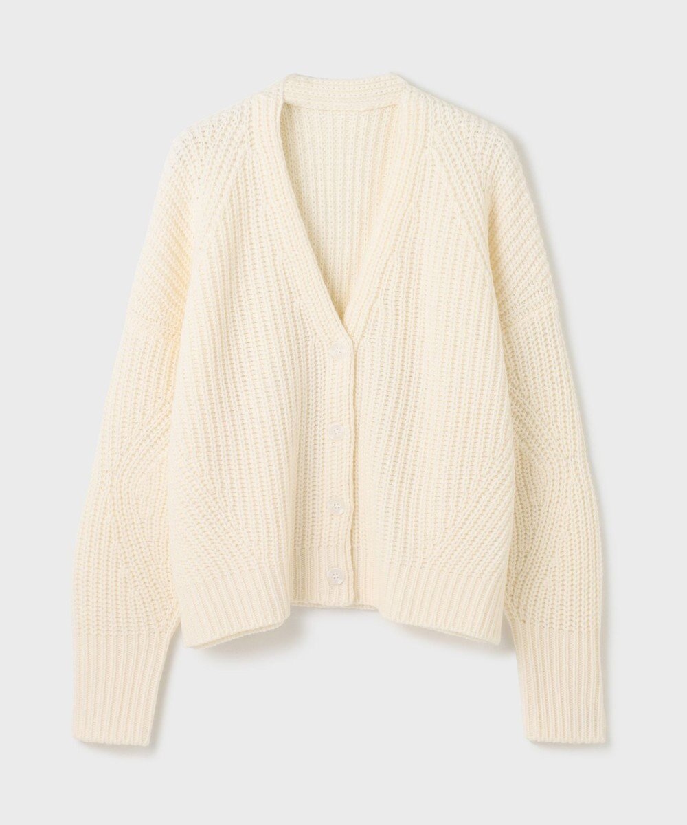 GRACE CONTINENTAL 畦ルーズニットカーディガン 