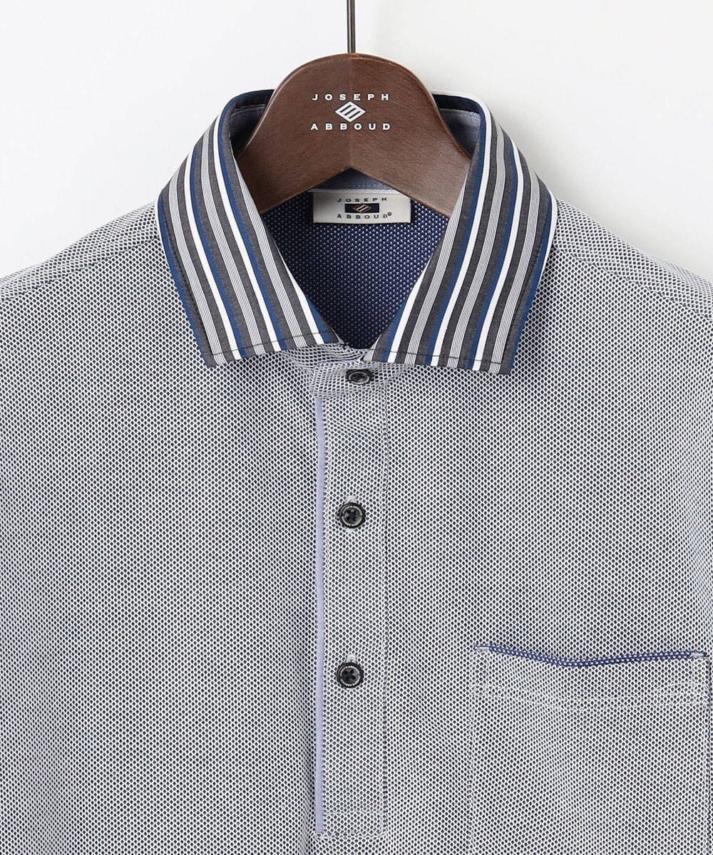 JOSEPH ABBOUD 【キングサイズ・消臭などの高機能】オーガニックコットン ダディ 長袖 ポロシャツ 