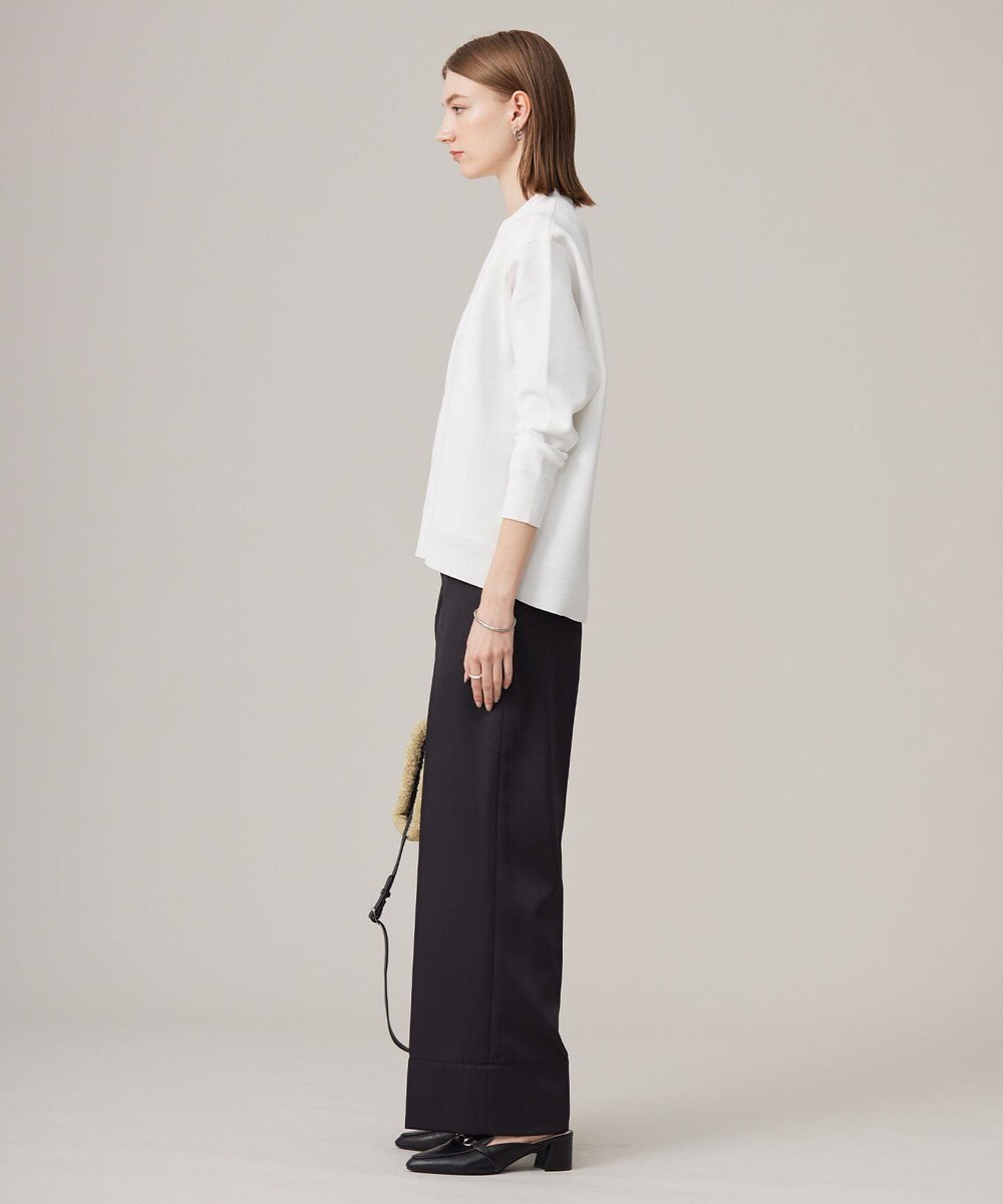 ICB 【洗える】ナンバリングカラーニット  プルオーバー 