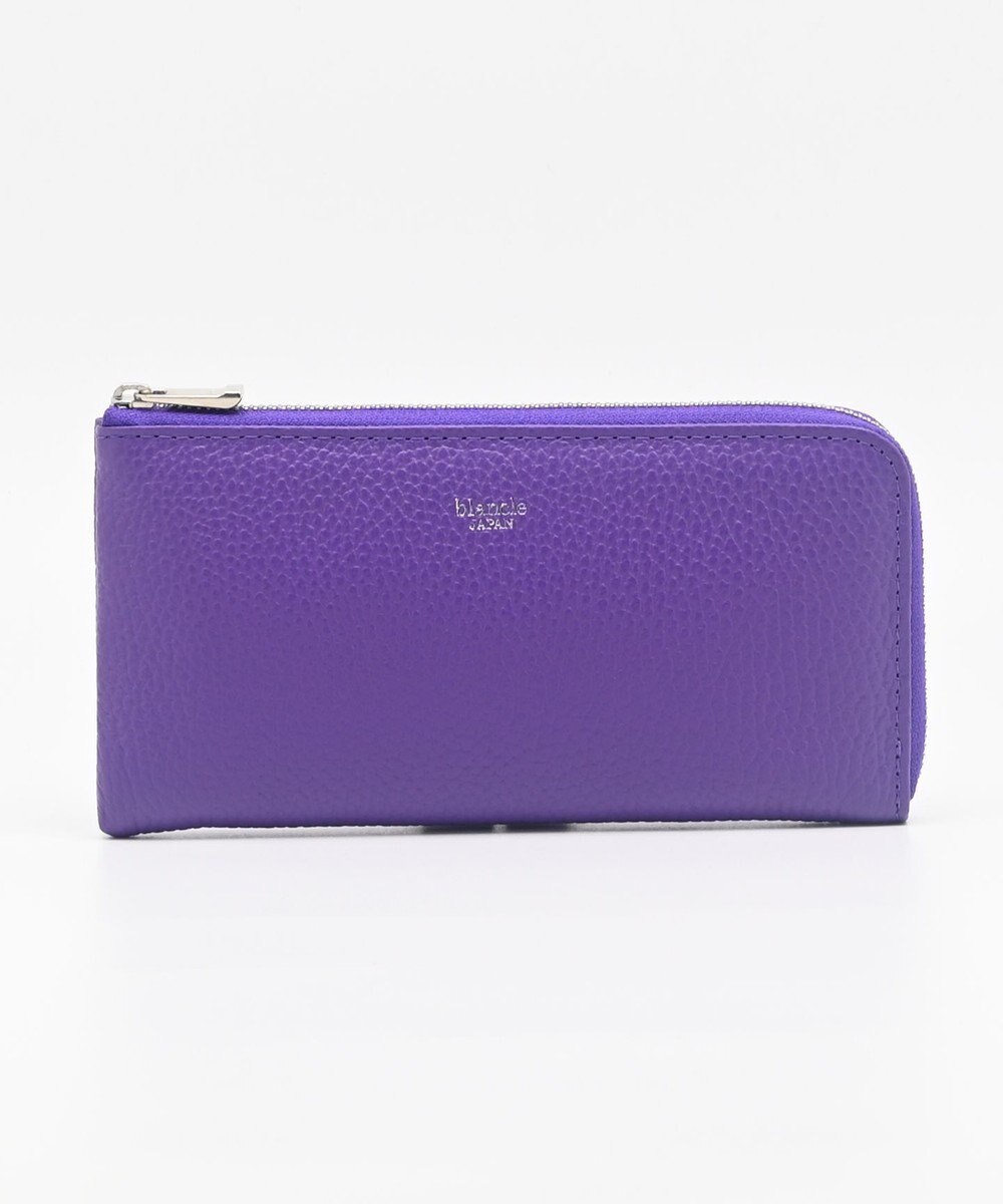 blancle シュリンクレザー Lジップ ロングウォレット 