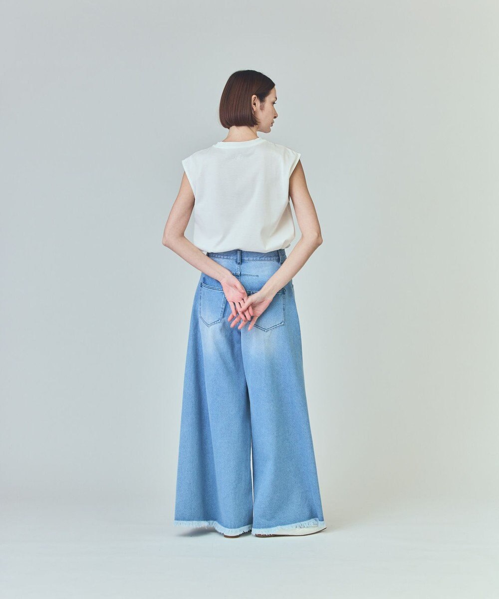 GRACE CONTINENTAL バギーデニムパンツ 