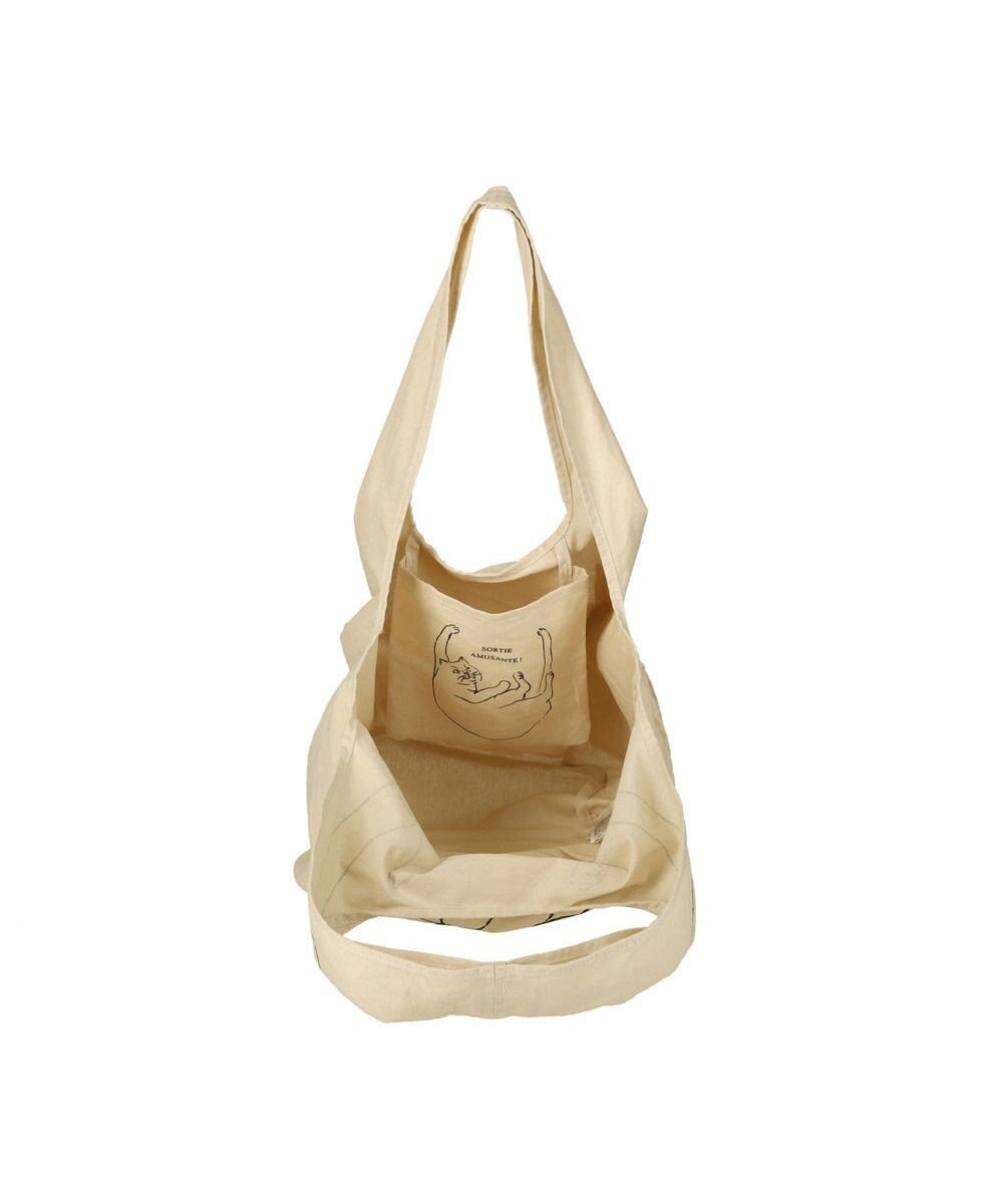 ROOTOTE 1188【折り畳み可能】EU.ラウンド.ブラサガリネコ-A 