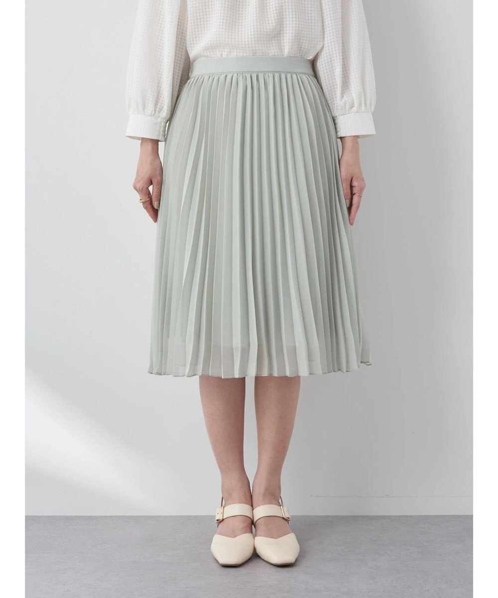 earth music&ecology すきな丈プリーツスカート 