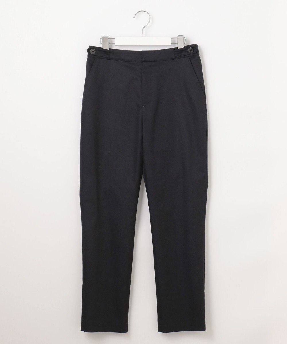 J.PRESS LADIES 【WEB限定・洗える】シャンブレーサテン テーパード パンツ 