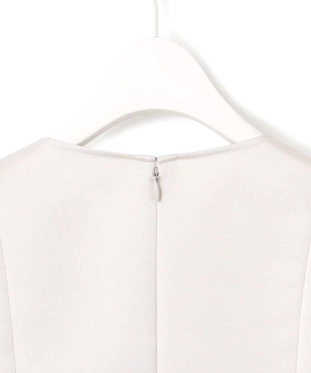 ICB L 【洗える】ミリオーネダンボールニット ペプラムブラウス 